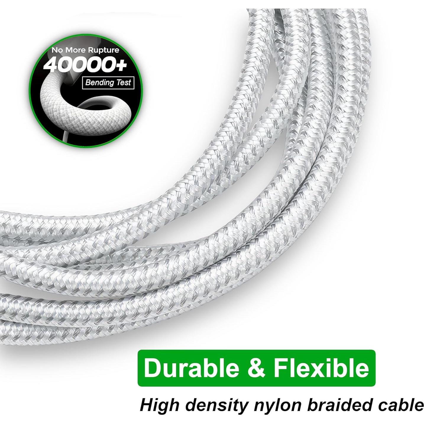 Cable USB C 3 en 1 Top-Up para Apple Watch y iPhone 1.2M