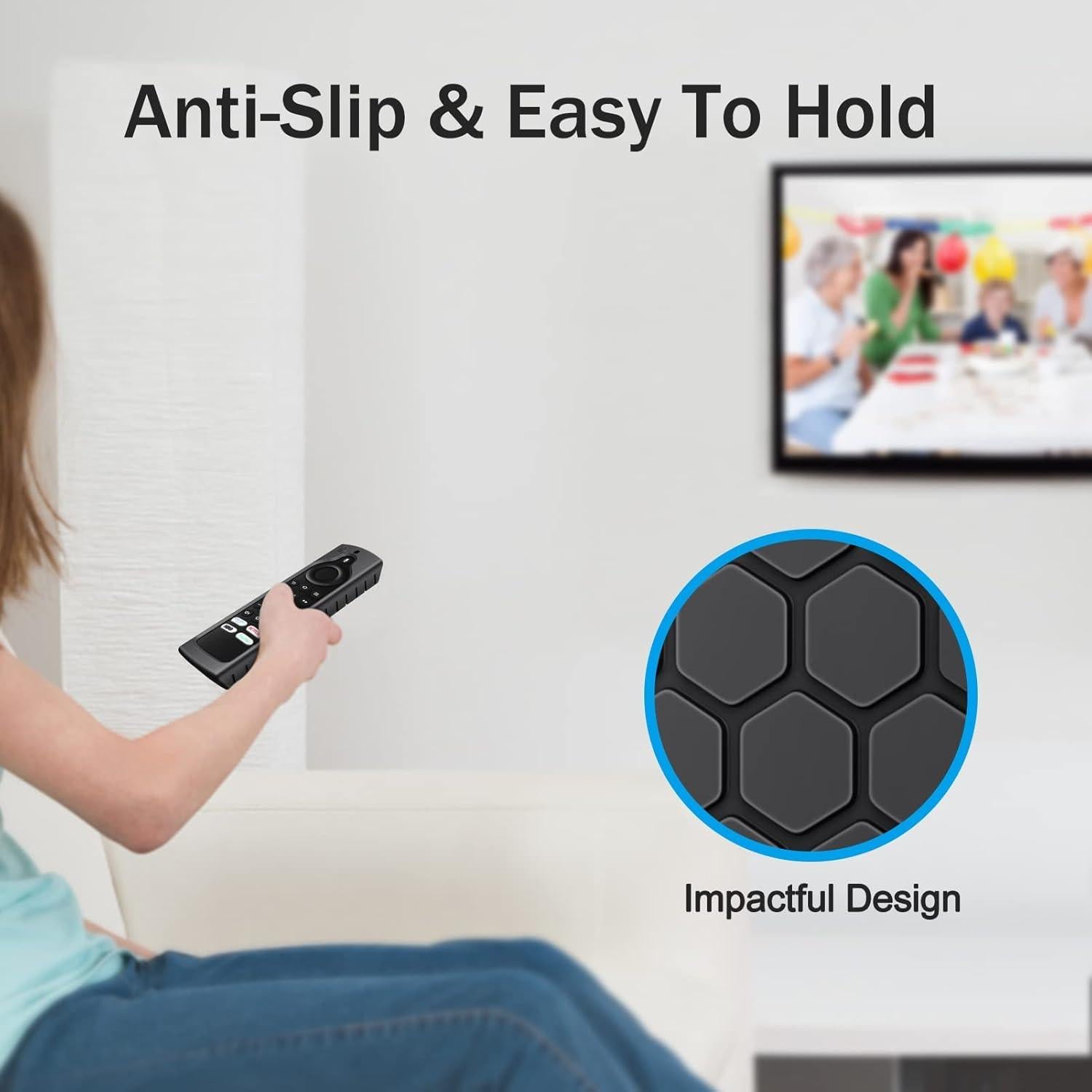 Funda de Silicona Fintie para Control Remoto Fire TV 4K Max