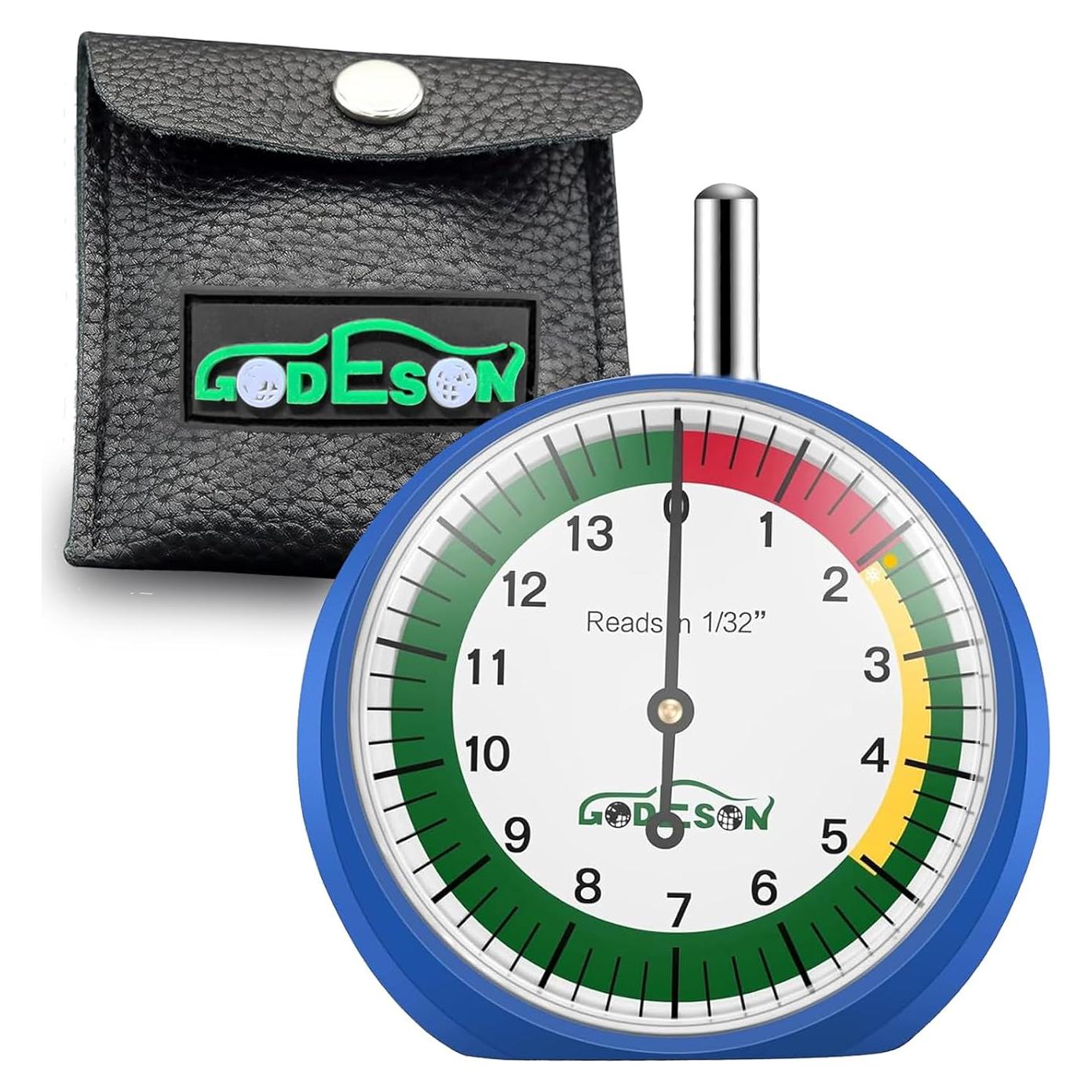 GODESON Medidor de Profundidad de Banda de Rodadura 88703