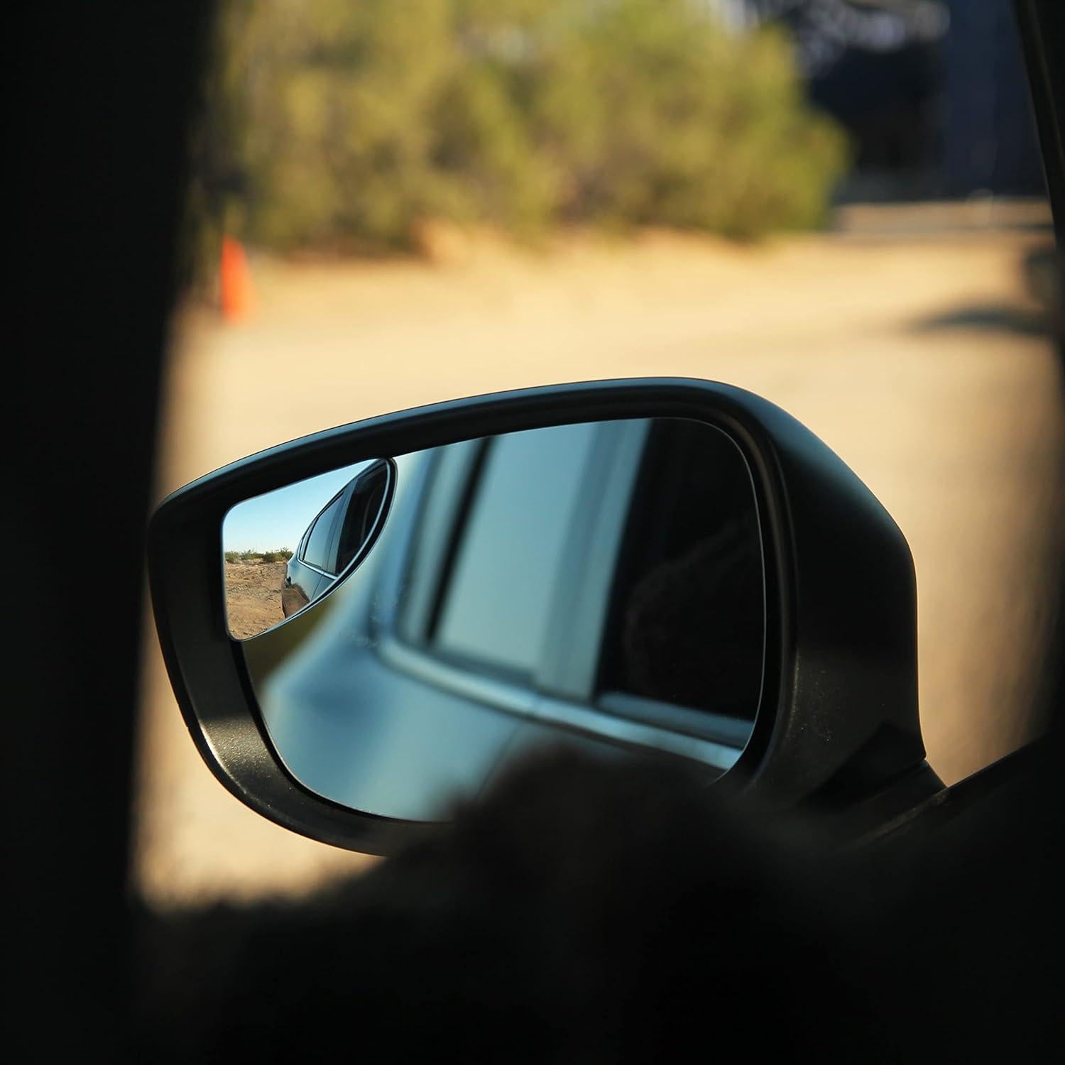 Espejos de Punto Ciego Safe View - Vidrio Convexo - Paquete Definitivo