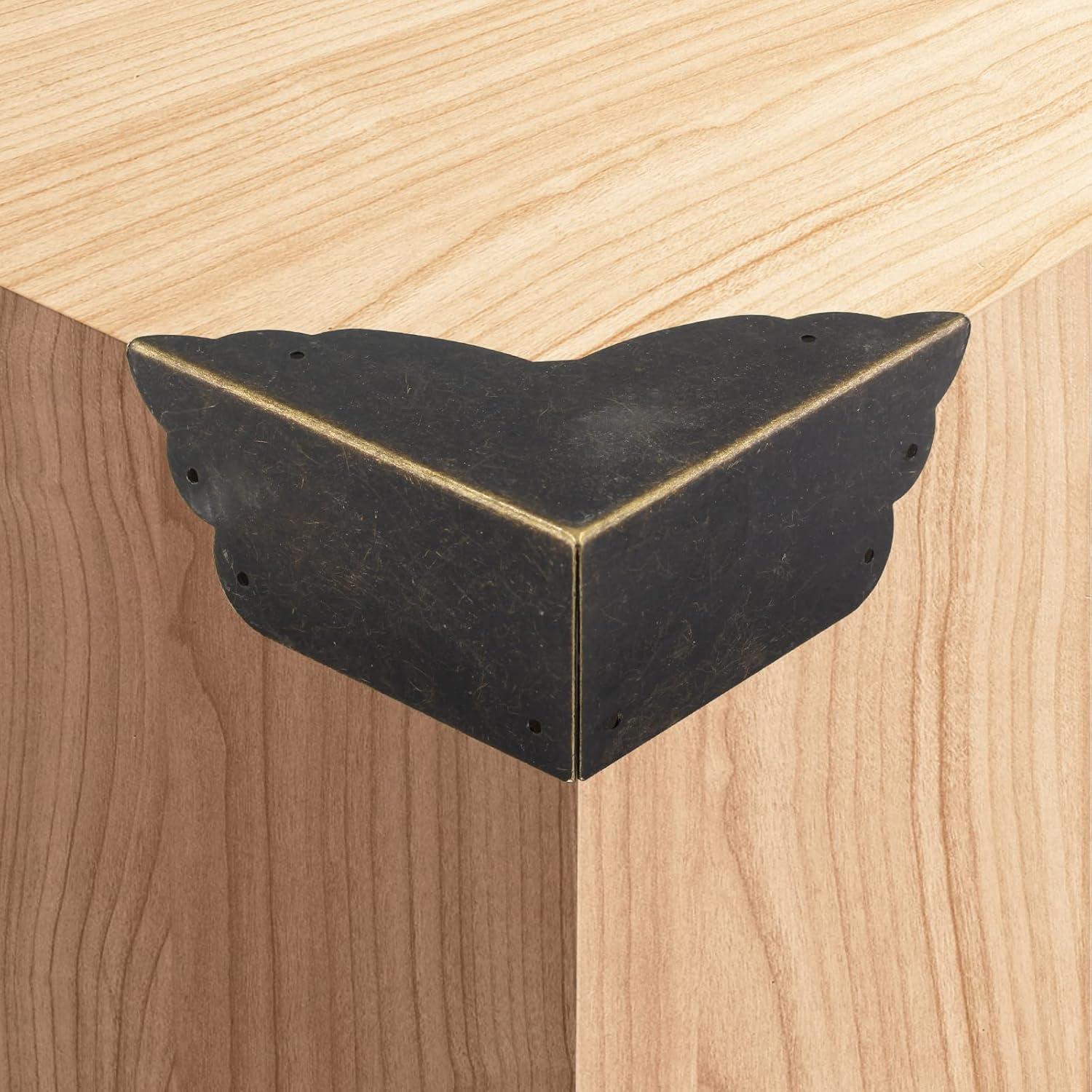 Protectores de Esquinas de Muebles BokWin 4 Pcs Bronce 70mm