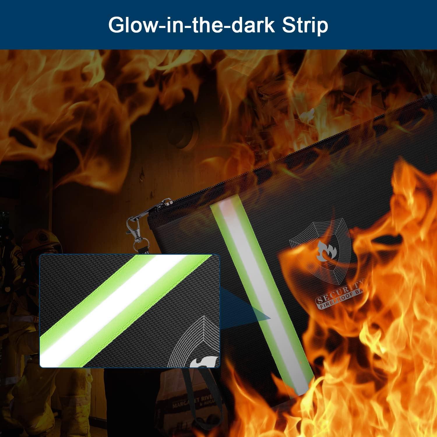 Bolsa de Documentos a Prueba de Fuego NAIBAOSD 33.8x23.9 cm