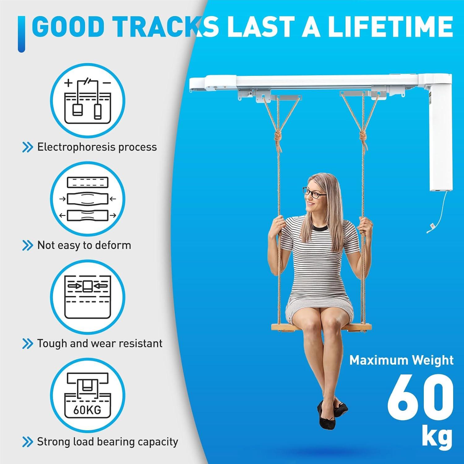 Cortinas Eléctricas Inteligentes AUGBLINDS 150-269 cm Control Voz