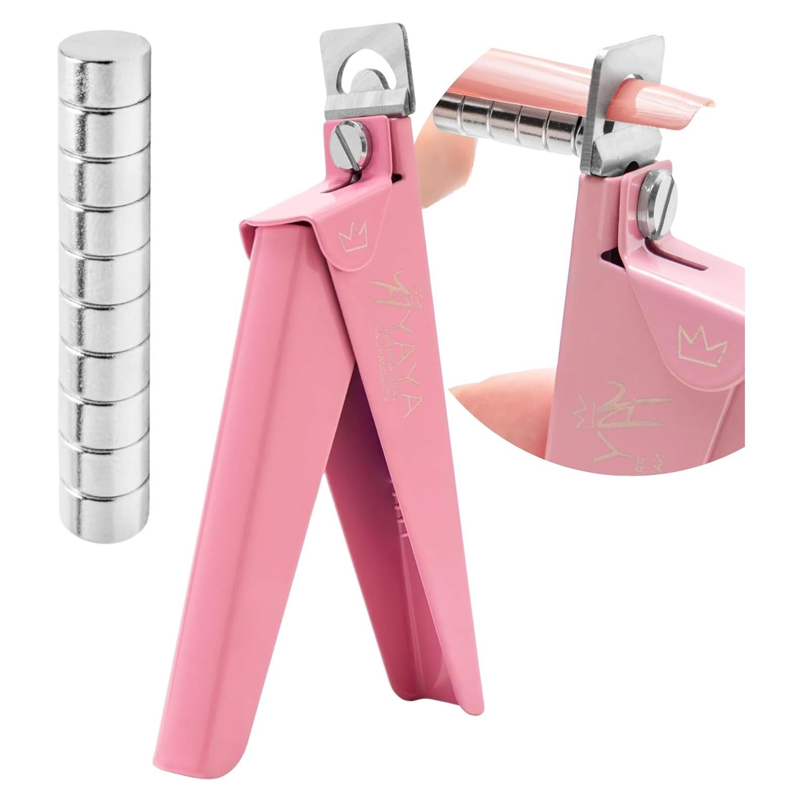 Cortador de Uñas Acrílicas Yaya con Imán y Medición 14.1 cm