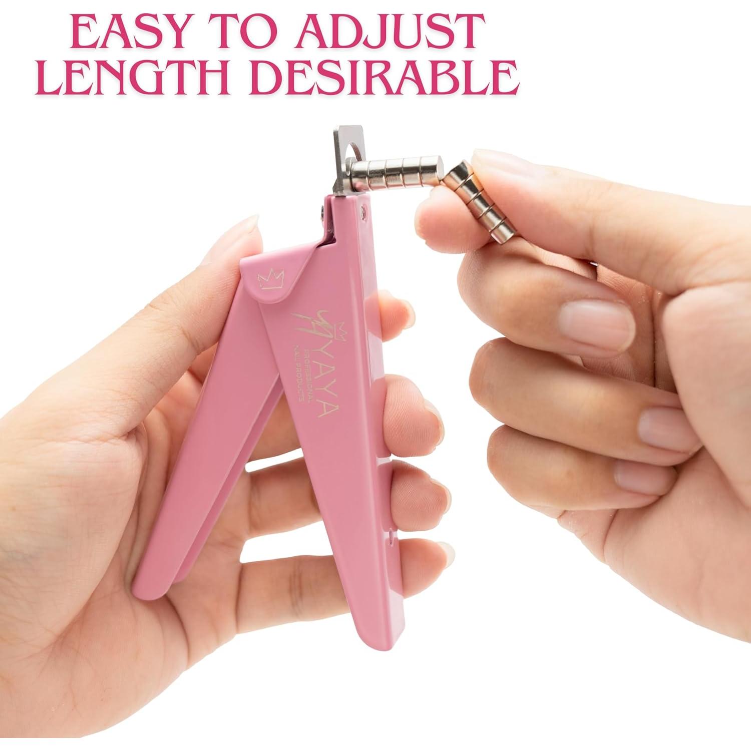 Cortador de Uñas Acrílicas Yaya con Imán y Medición 14.1 cm