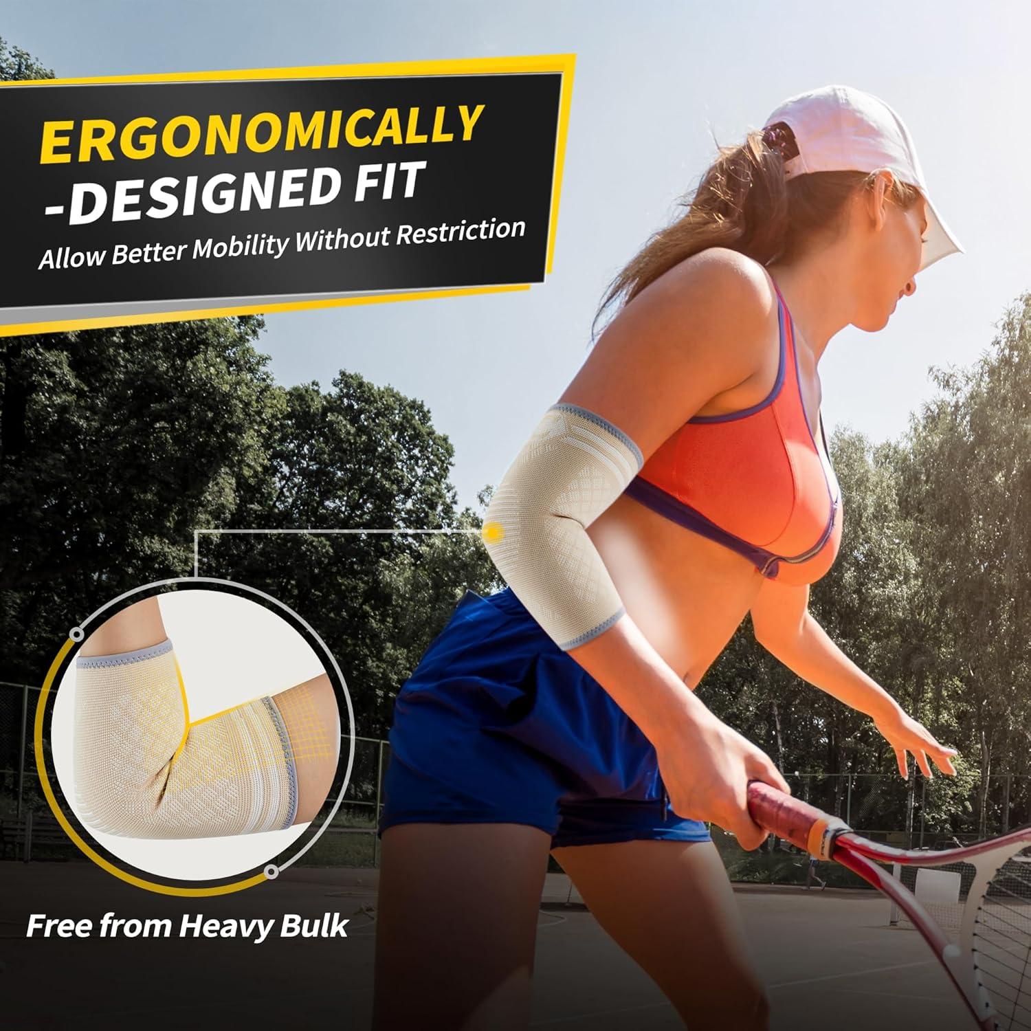 Faja de Codo CAMBIVO para Tendinitis y Alivio del Dolor - Unisex