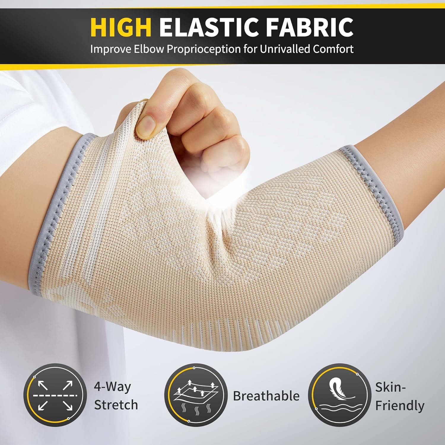 Faja de Codo CAMBIVO para Tendinitis y Alivio del Dolor - Unisex