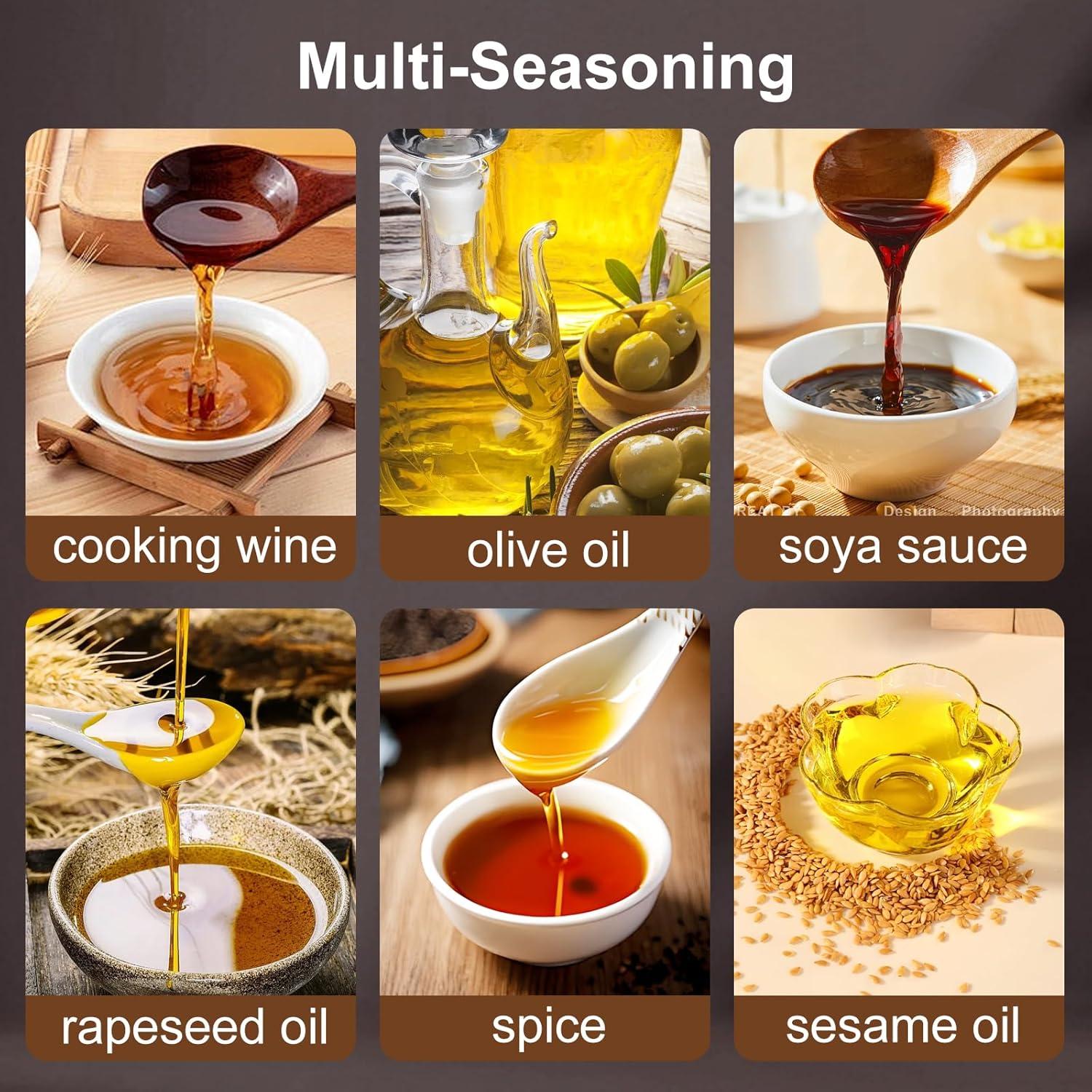 Botella dispensadora de aceite ámbar 470ml ROCIRLAB - Versátil