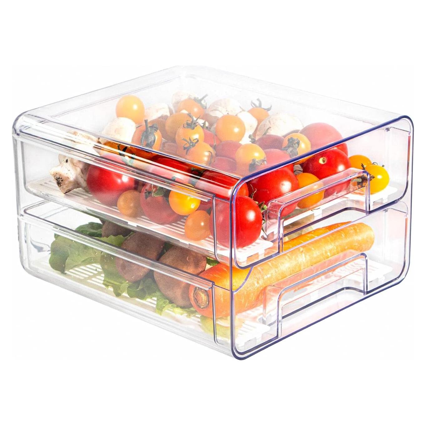 Contenedor de Almacenamiento BigTron Doble Capa 280ml Apilable