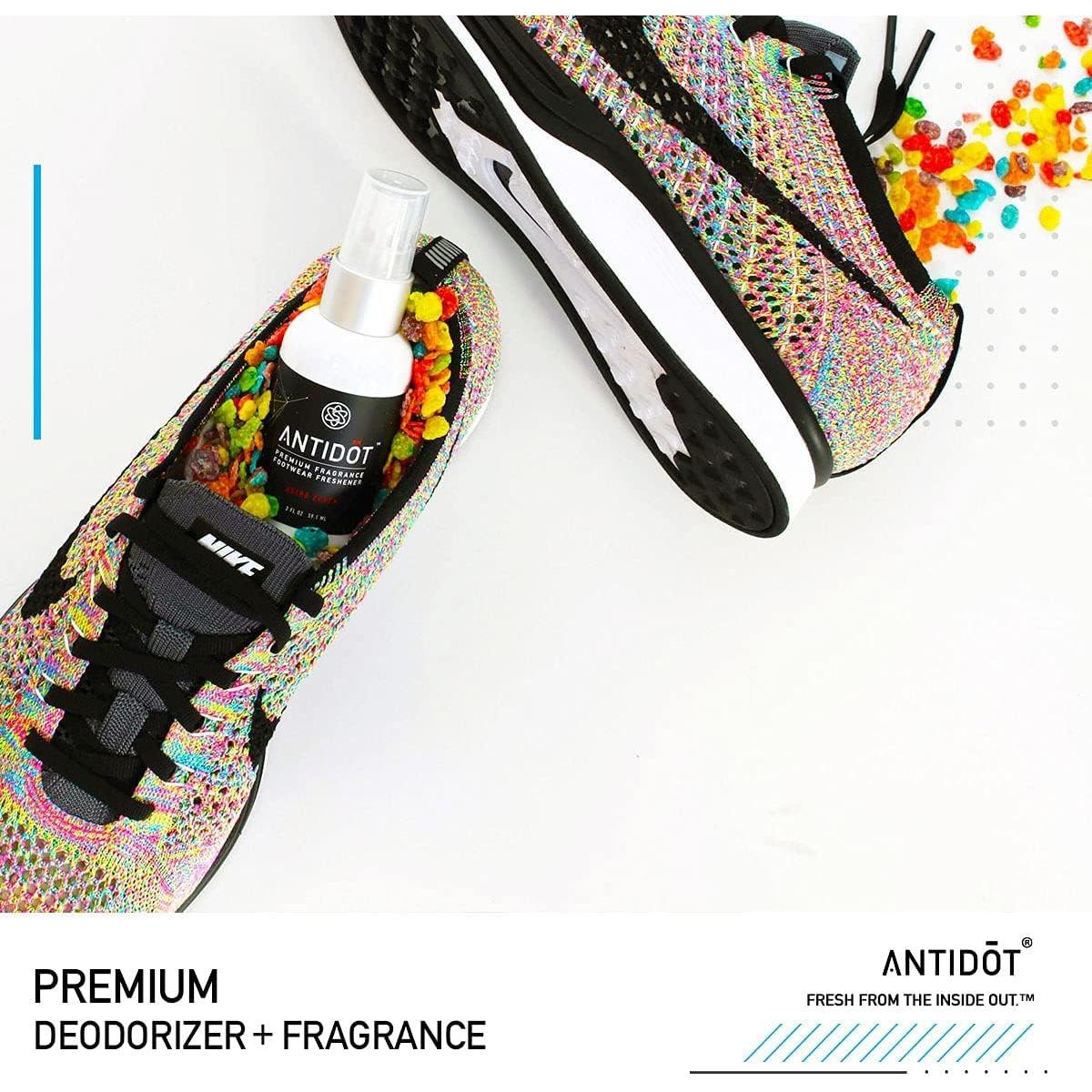 Desodorante para Zapatillas ANTIDOT 2oz - Fragancia Astro Punch