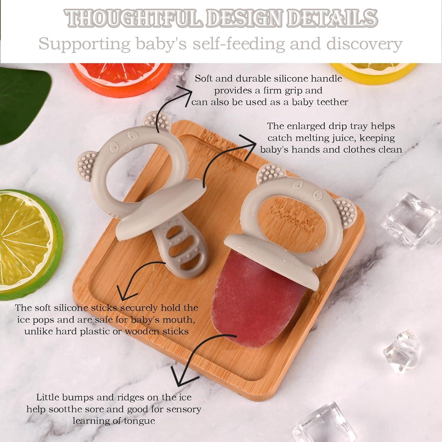 Molde de Paletas de Silicona Sakolla para Niños 6 Cavidades