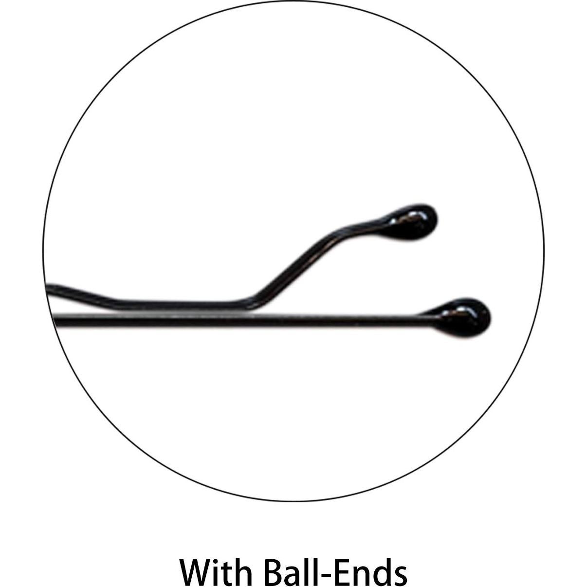 Horquillas de Cabello ScivoKaval Negras 100 Unidades 5.08 cm