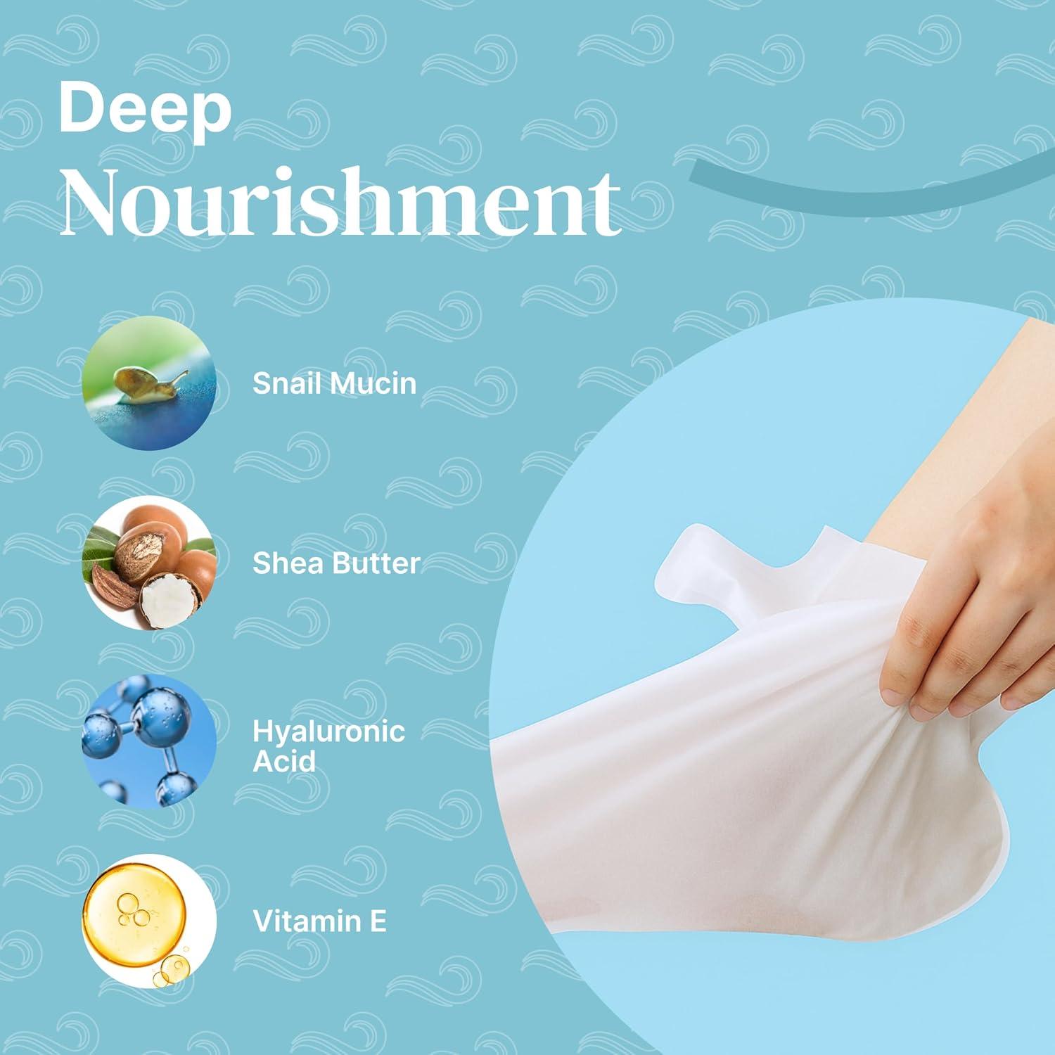 Mascarilla Exfoliante para Pies Bayside - Hidratante y Suave