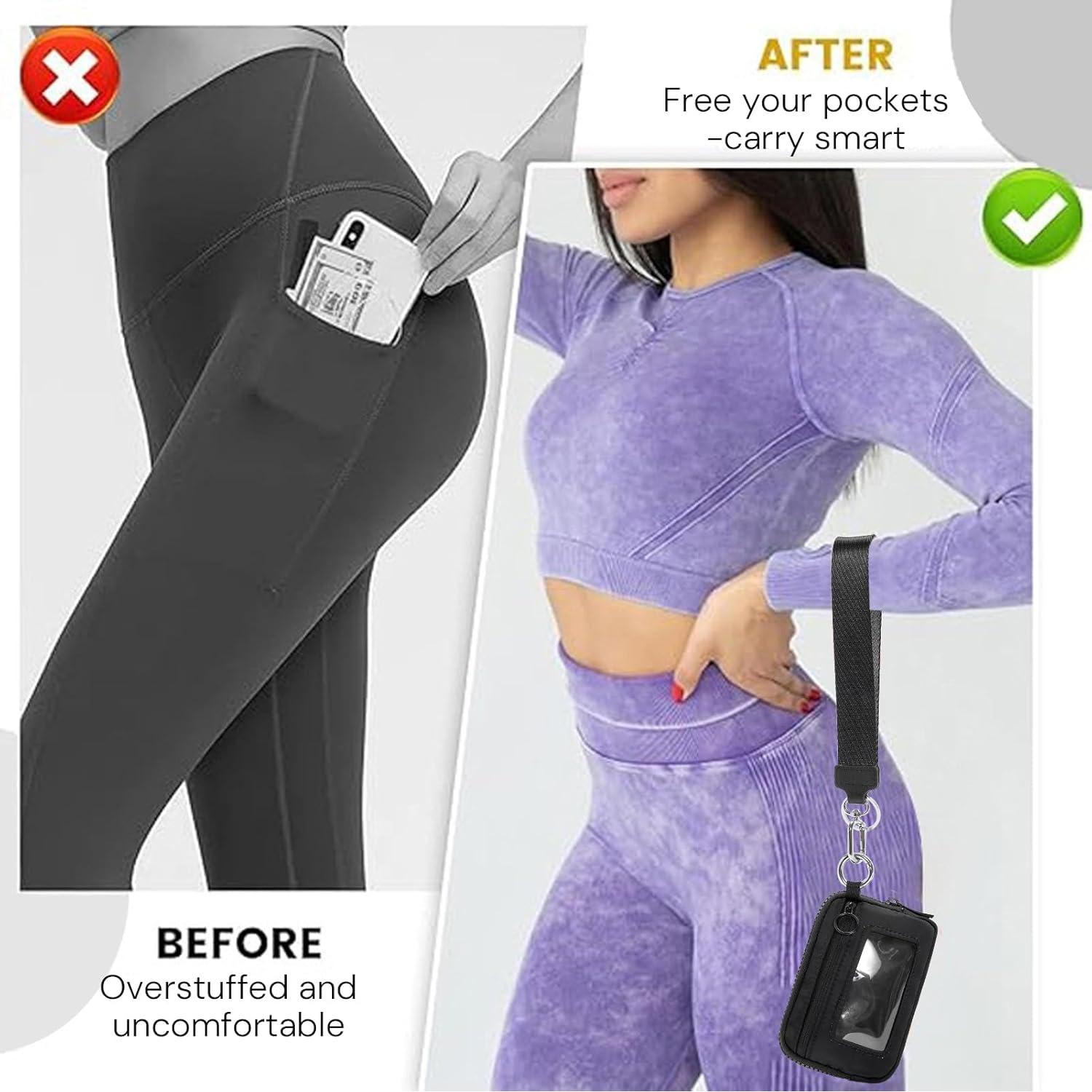 Cartera YDF Iris para Mujeres con Llavero y Ventana ID