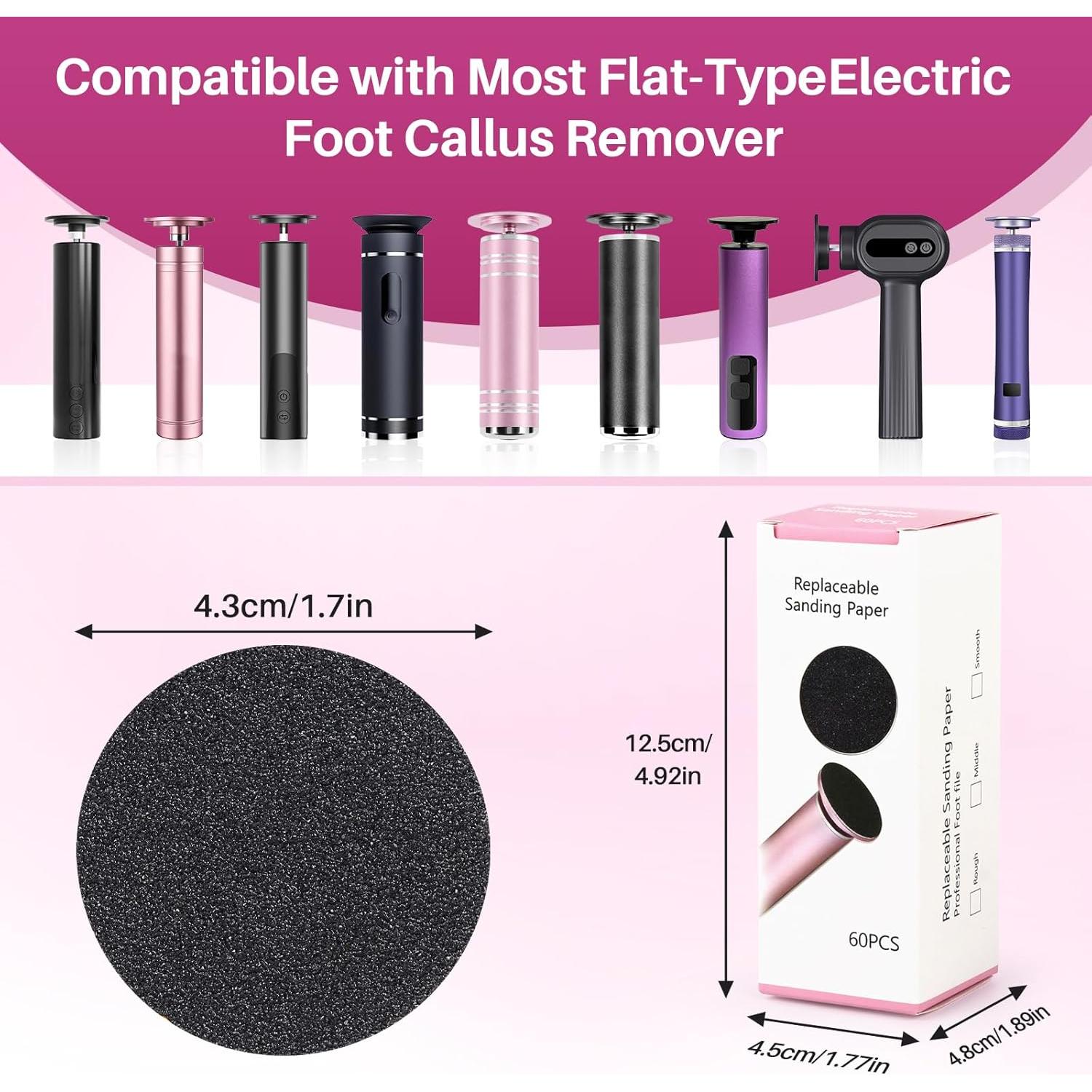 Discos de Papel de Lija para Lima Eléctrica LIONVISON 60 Pcs