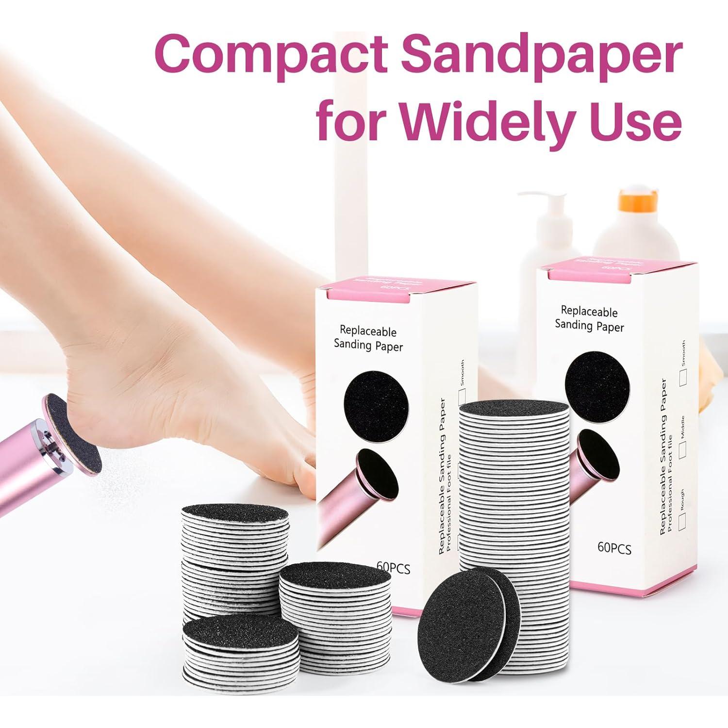 Discos de Papel de Lija para Lima Eléctrica LIONVISON 60 Pcs