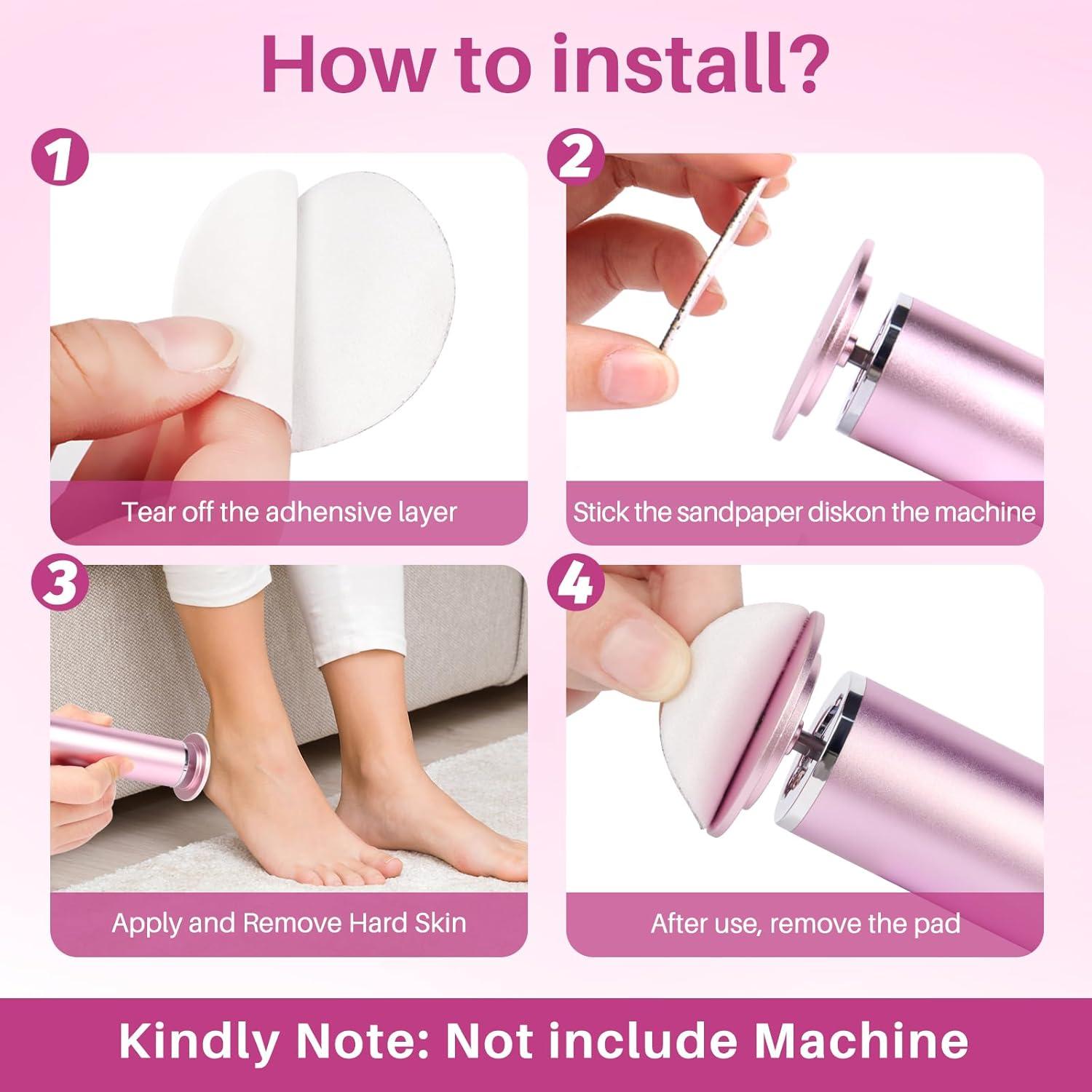 Discos de Papel de Lija para Lima Eléctrica LIONVISON 60 Pcs