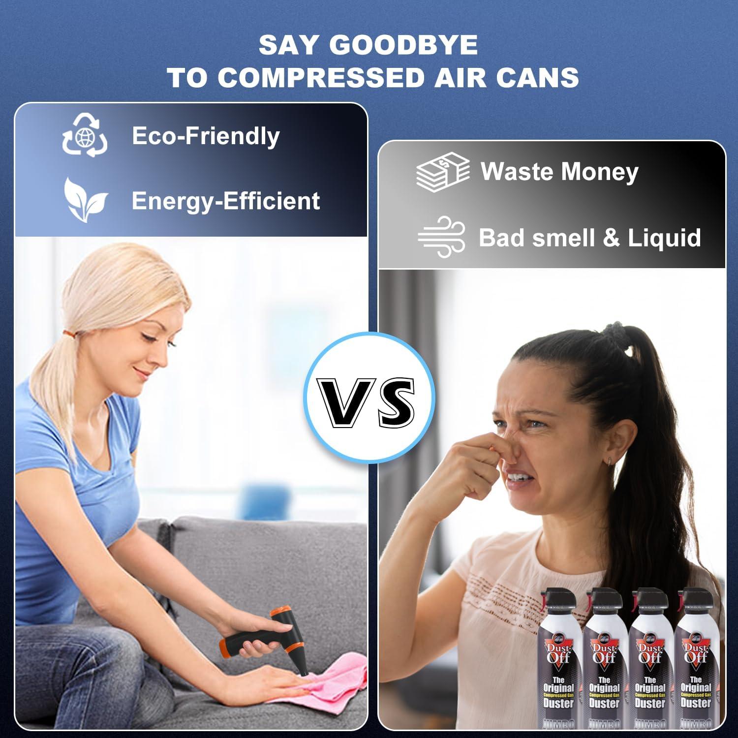 Soplador de Aire Comprimido DOWYLIK A01 Recargable 3300mAh