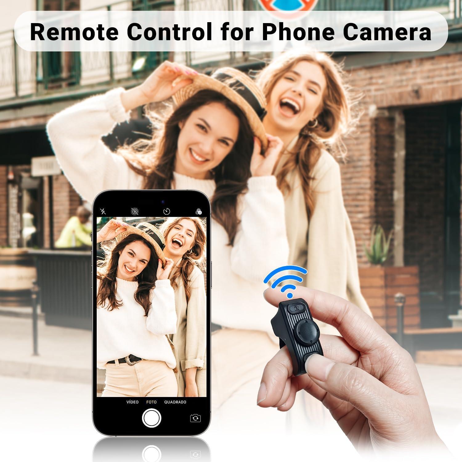 Anillo de Desplazamiento Remoto Bluetooth MILOUZ R1 - Negro