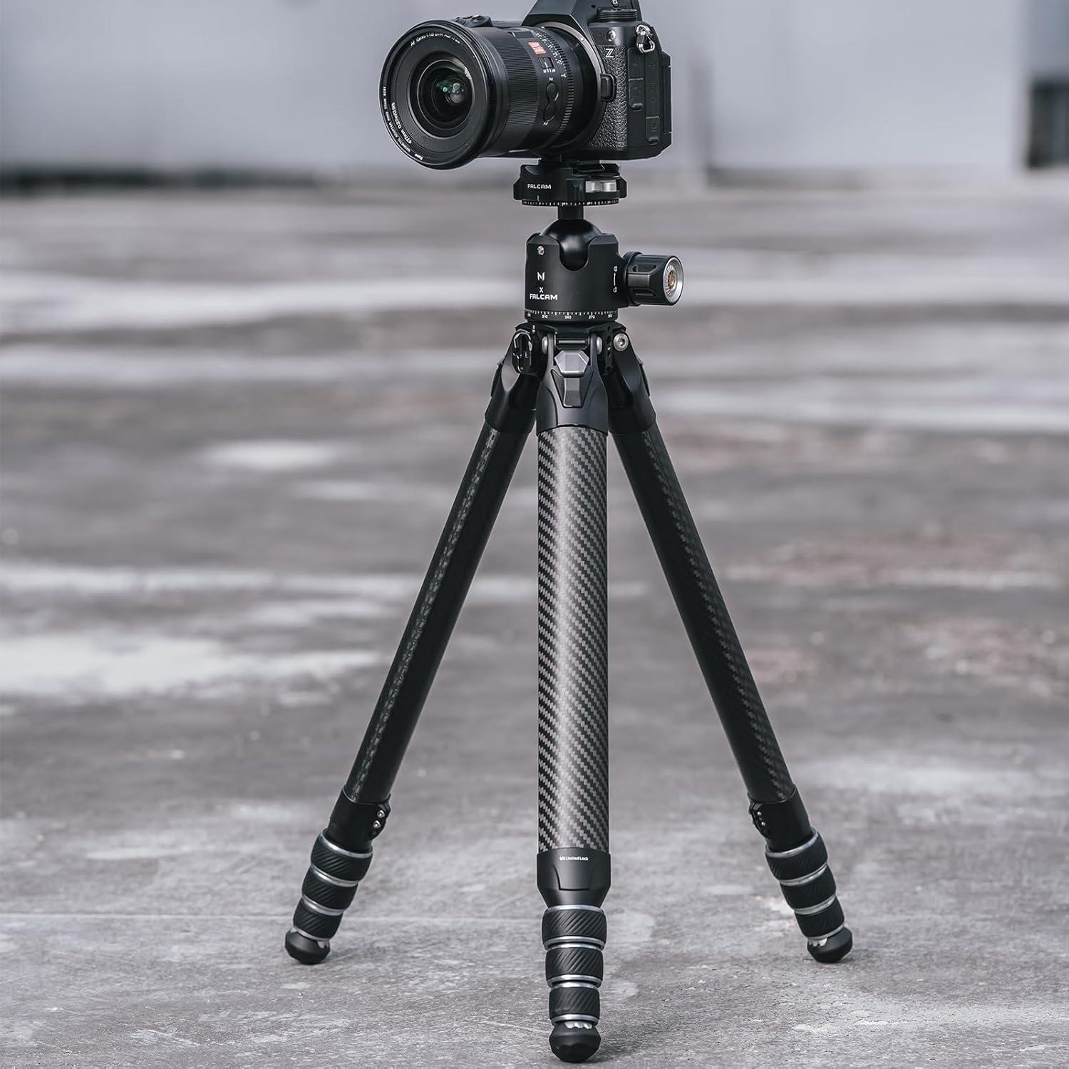 Trípode de fibra de carbono FALCAM TreeRoot F38 Pro 130cm