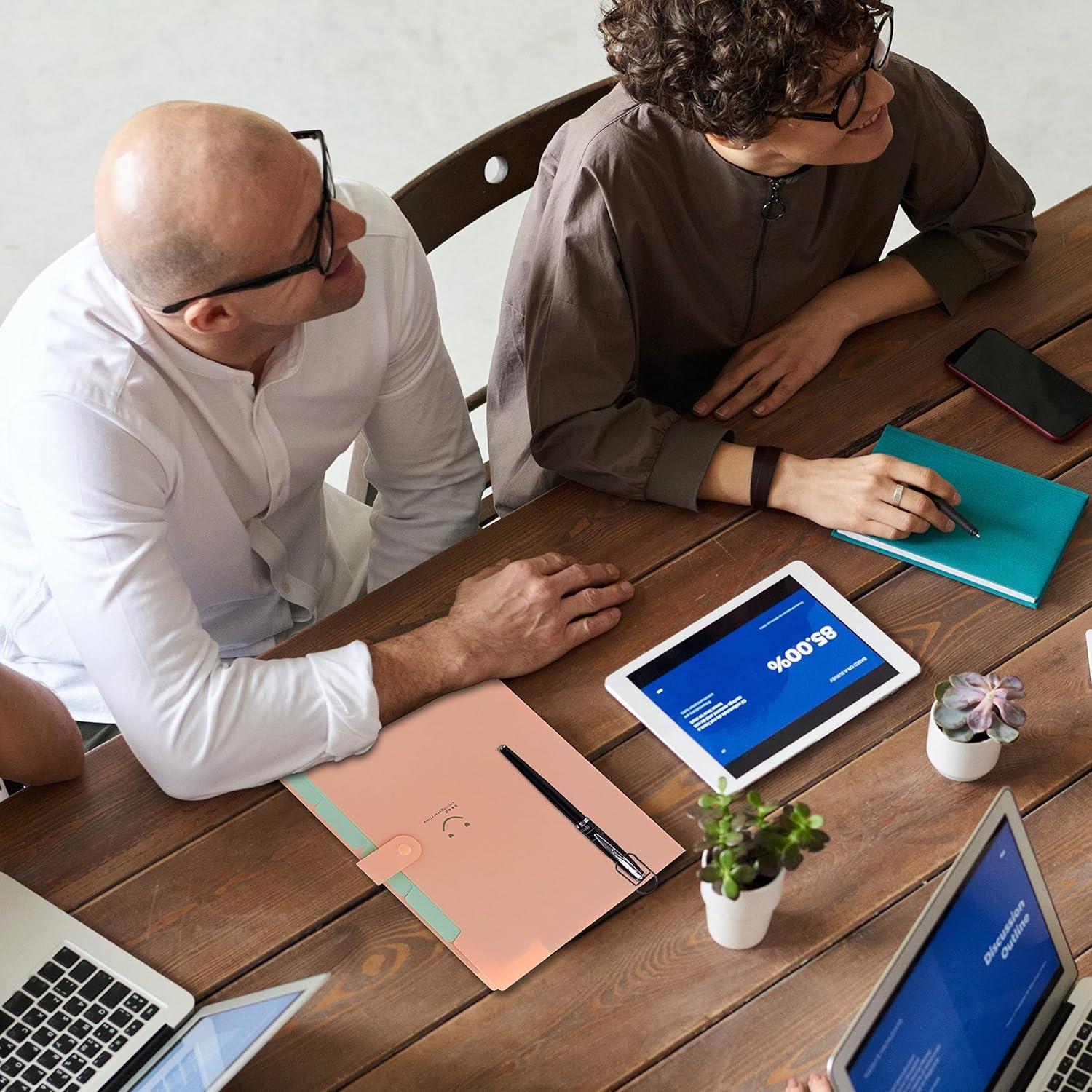 Clip de bolígrafo Wisdompro, acero inoxidable, paquete de 12