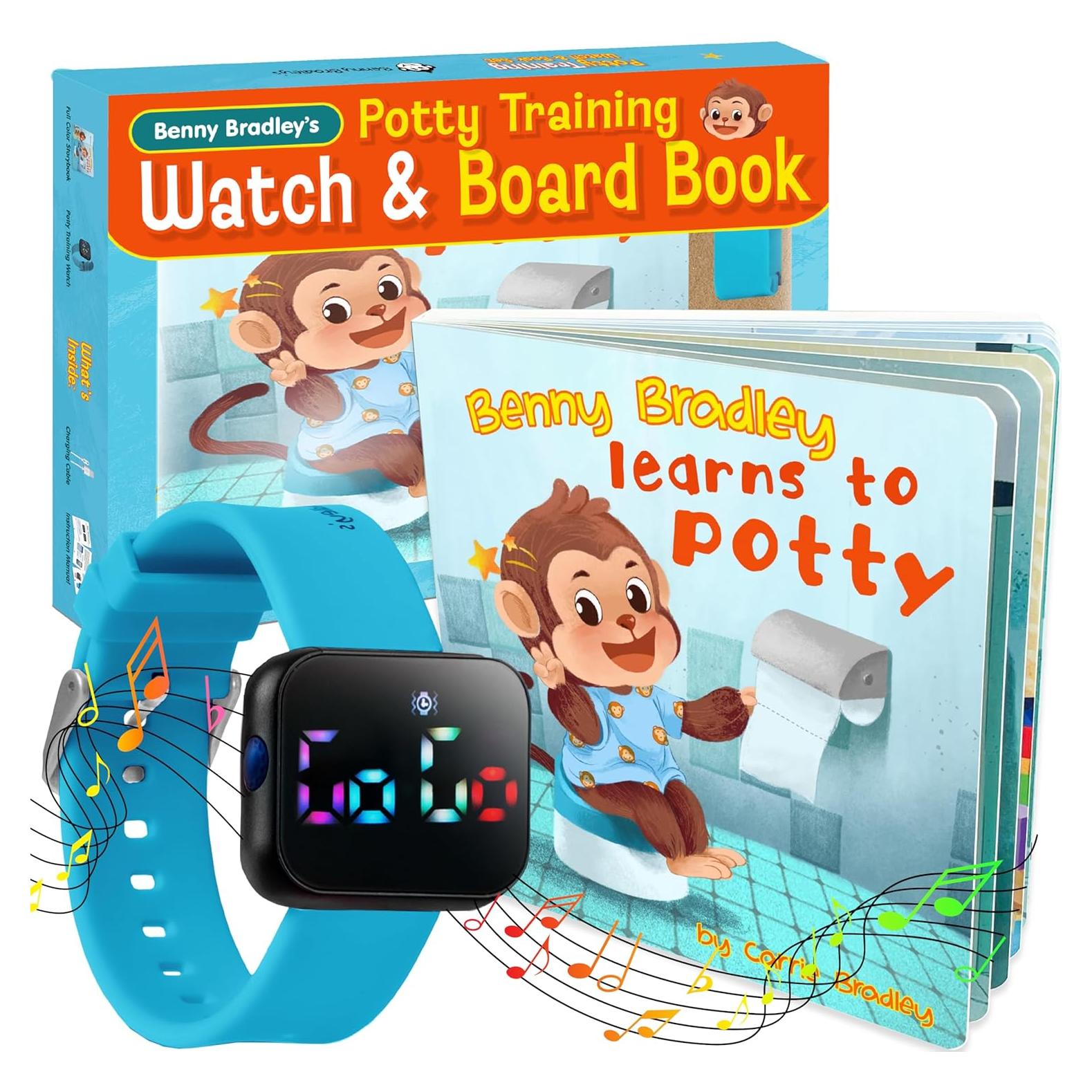 Reloj de Entrenamiento para Niños V2 - Resistente al Agua Azul