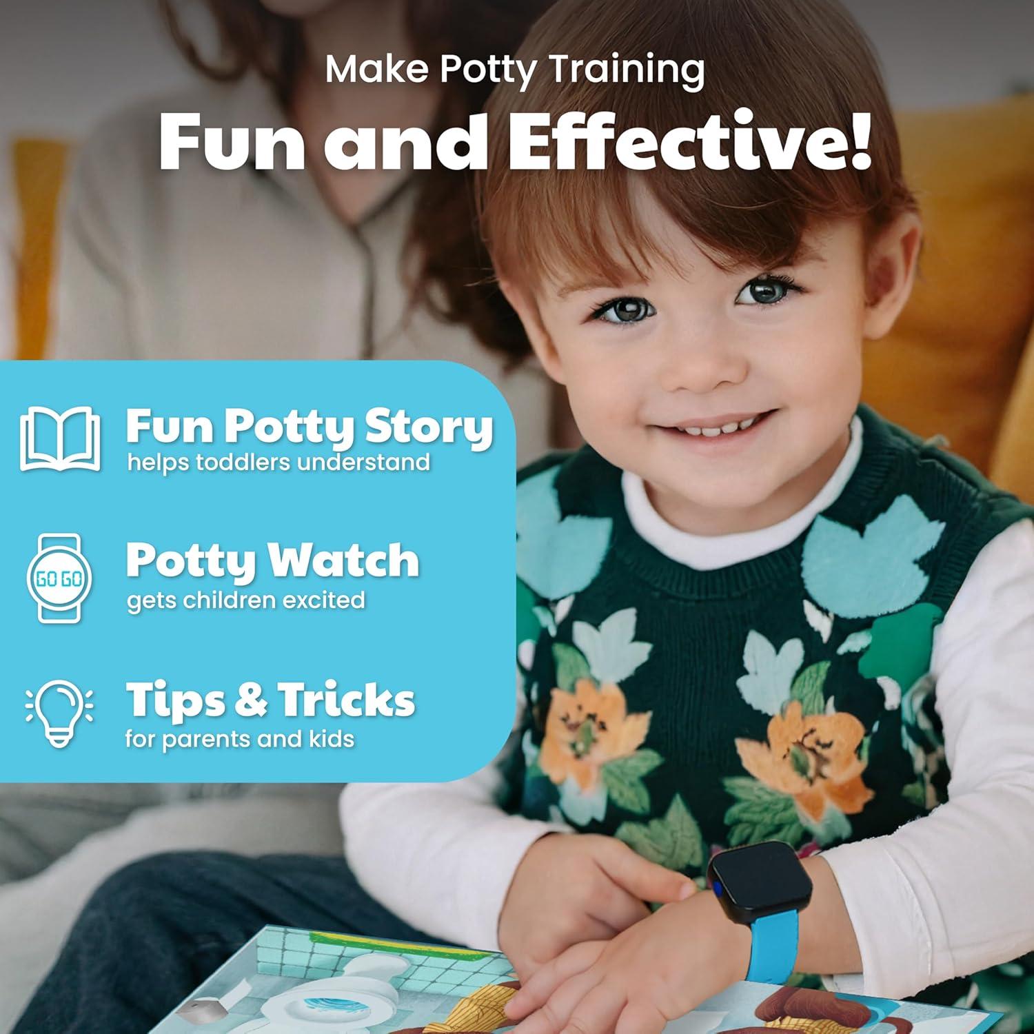 Reloj de Entrenamiento para Niños V2 - Resistente al Agua Azul