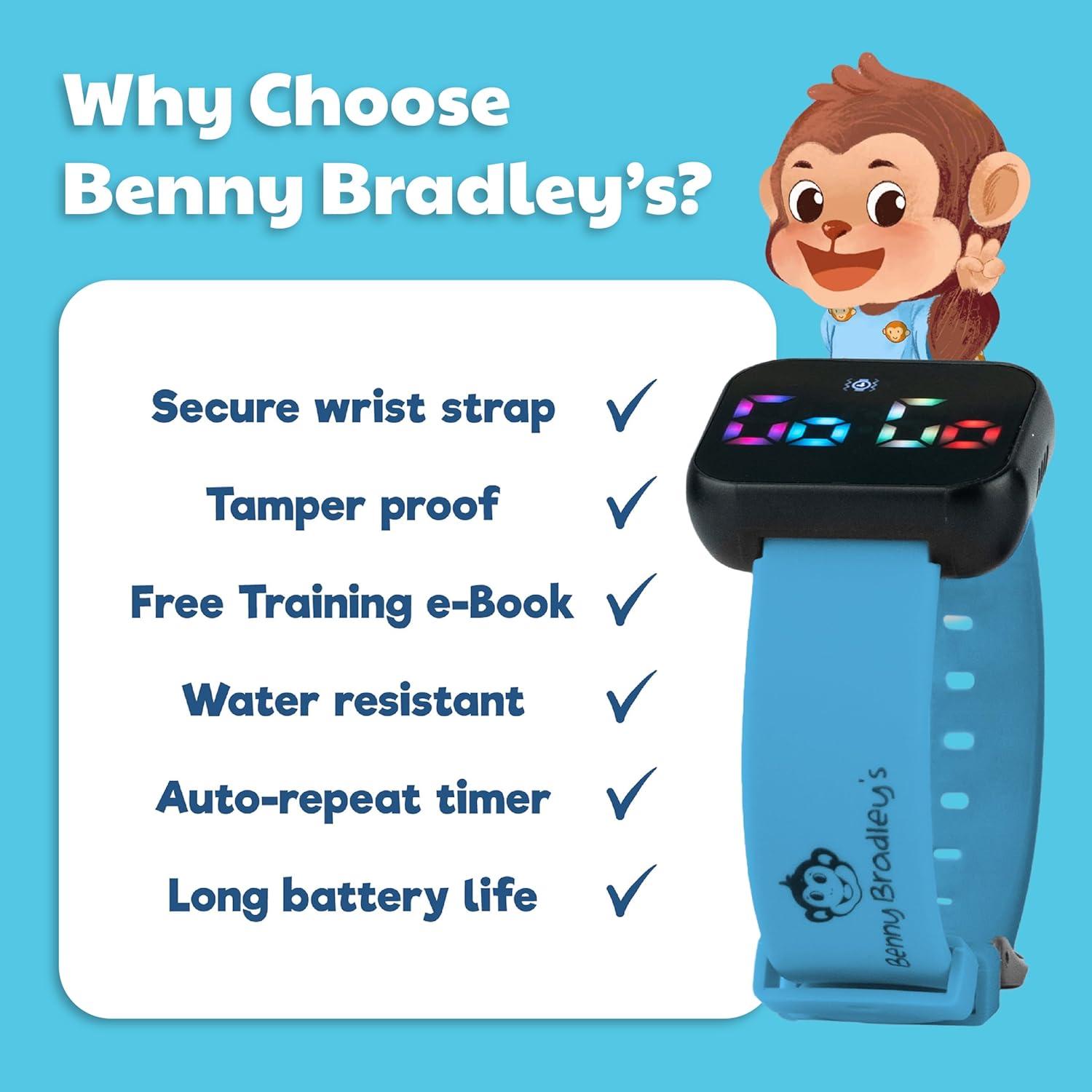 Reloj de Entrenamiento para Niños V2 - Resistente al Agua Azul