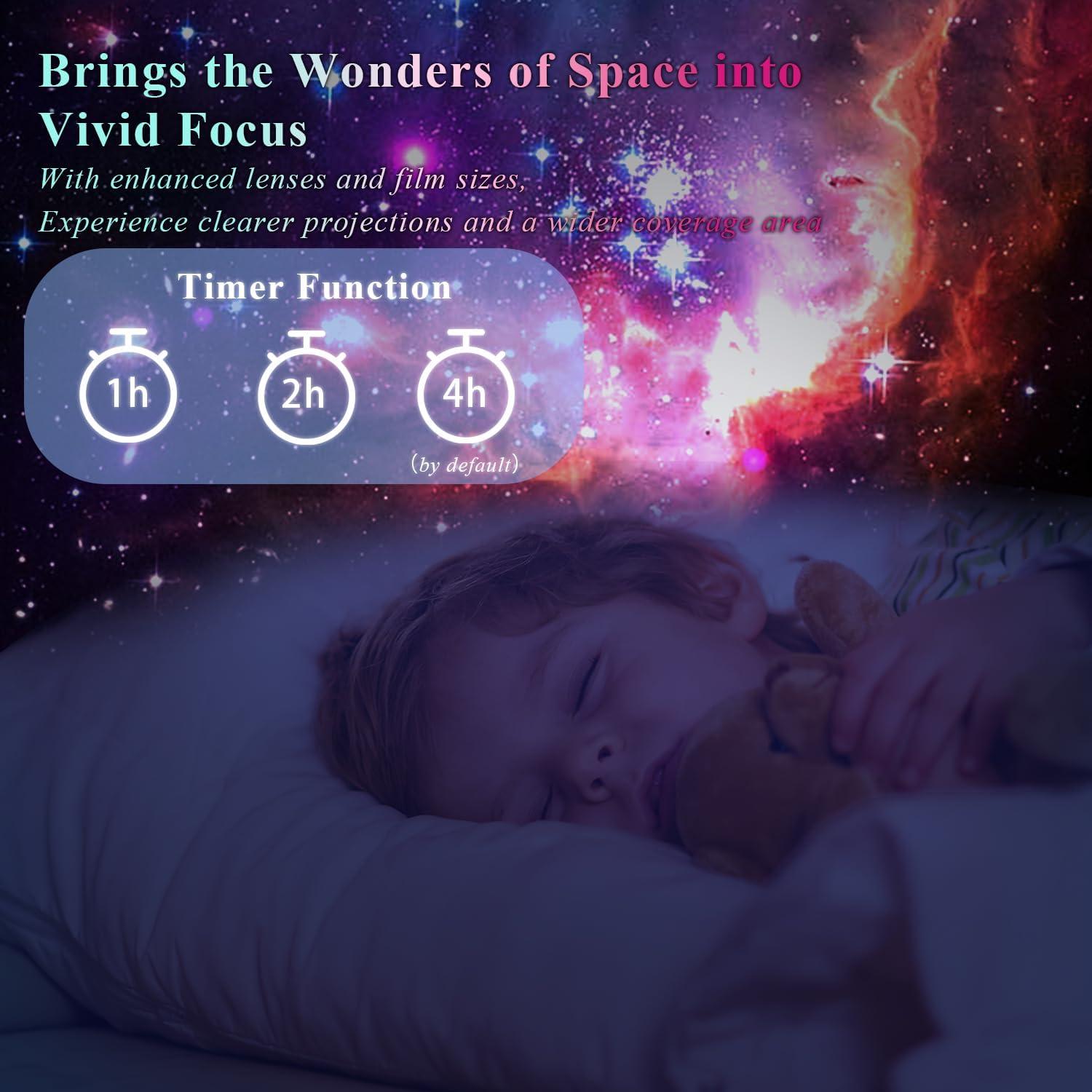 Proyector Planetario SOMKTN Galaxy Pro LED 13 Discos Bluetooth