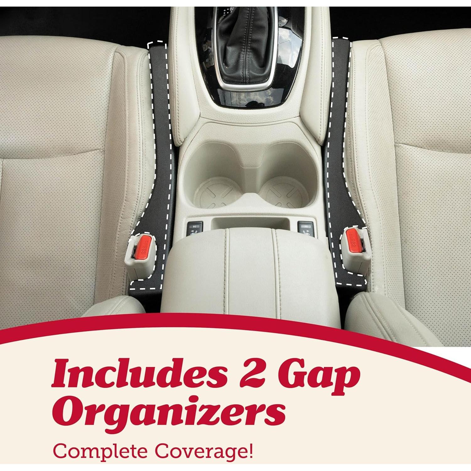 Relleno de Espacio entre Asientos Lusso Gear - Paquete de 2