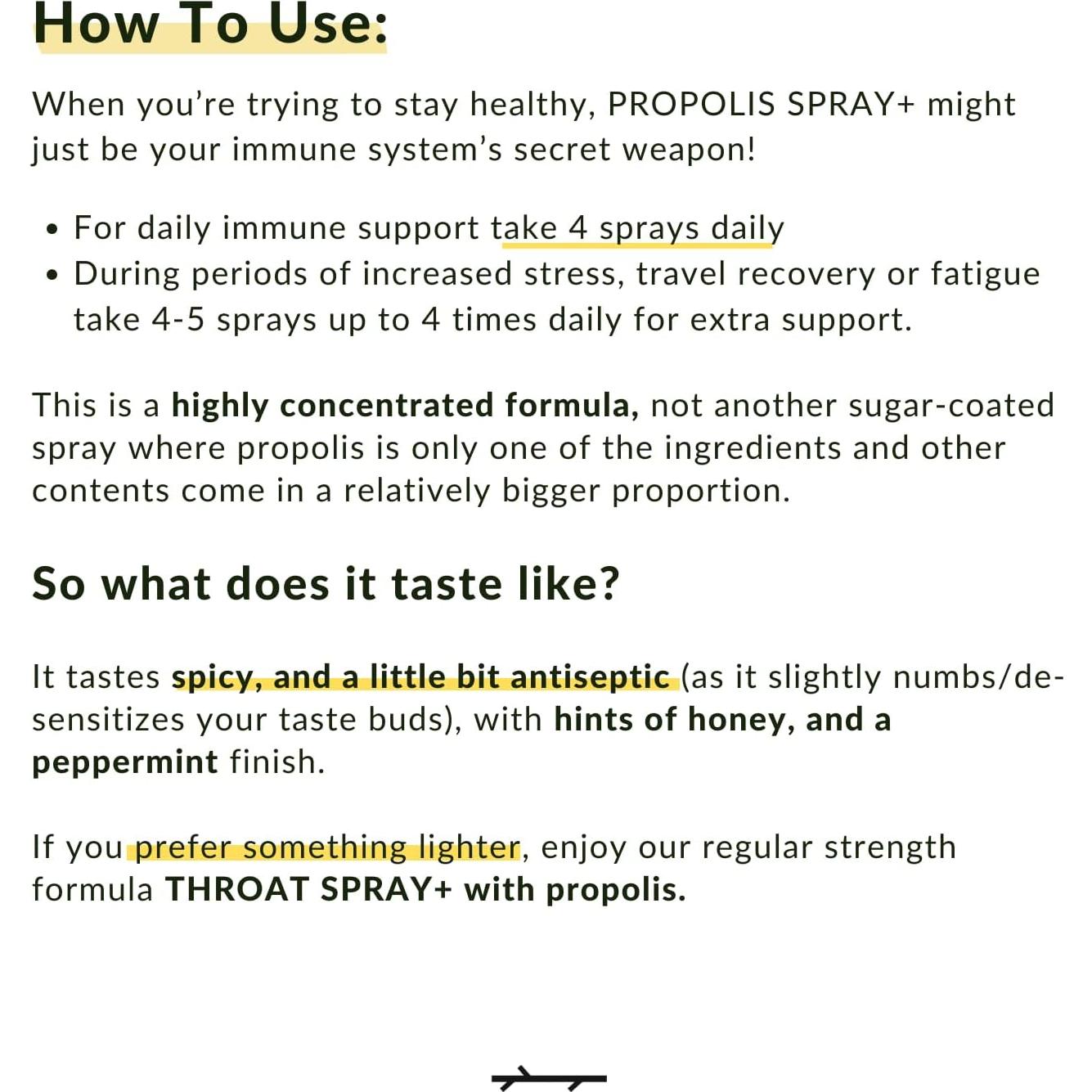 Spray de Propolis Verde Brasileño PALO 30 ml - Alivio Garganta