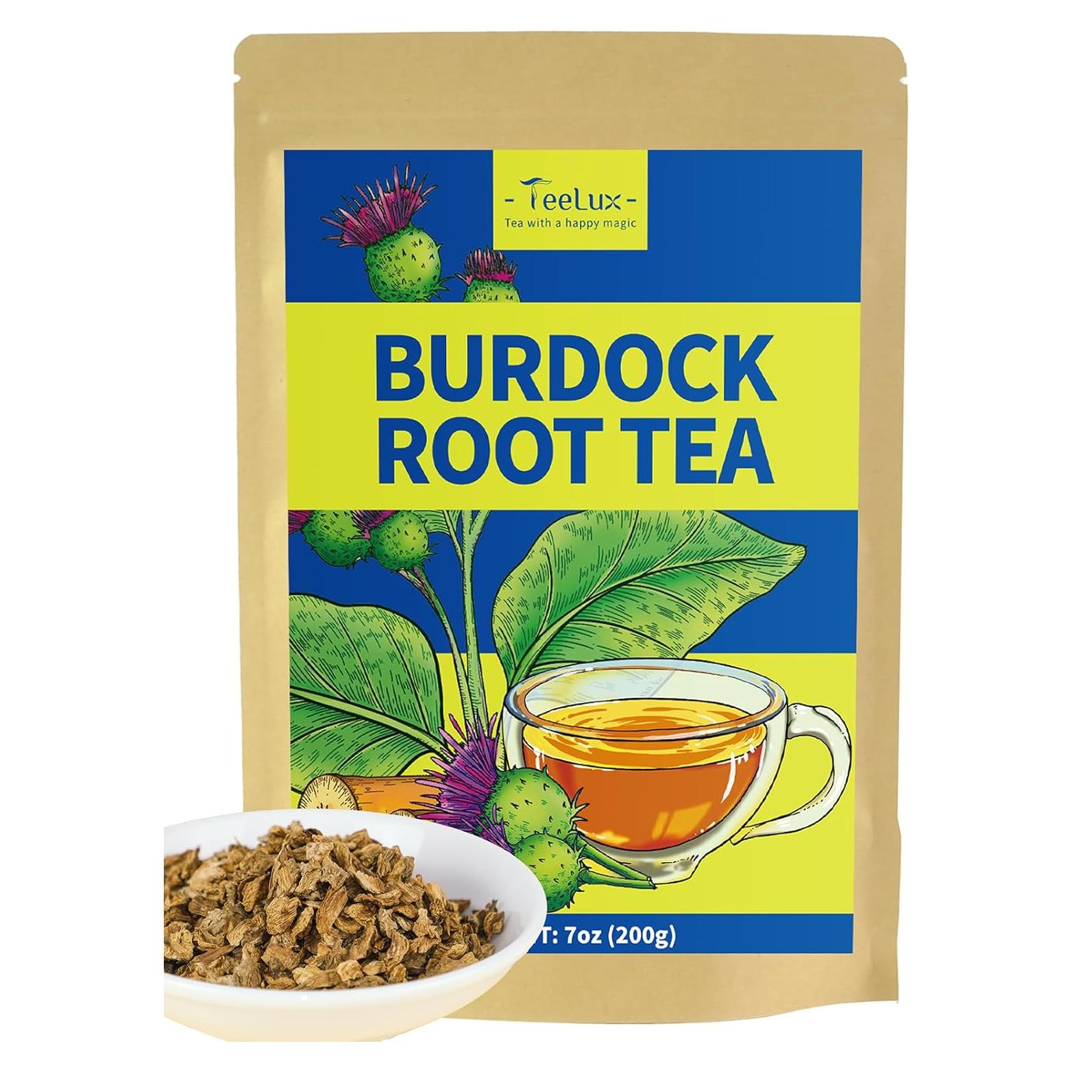 Té de Raíz de Bardana TeeLux 198g Natural Sin Cafeína