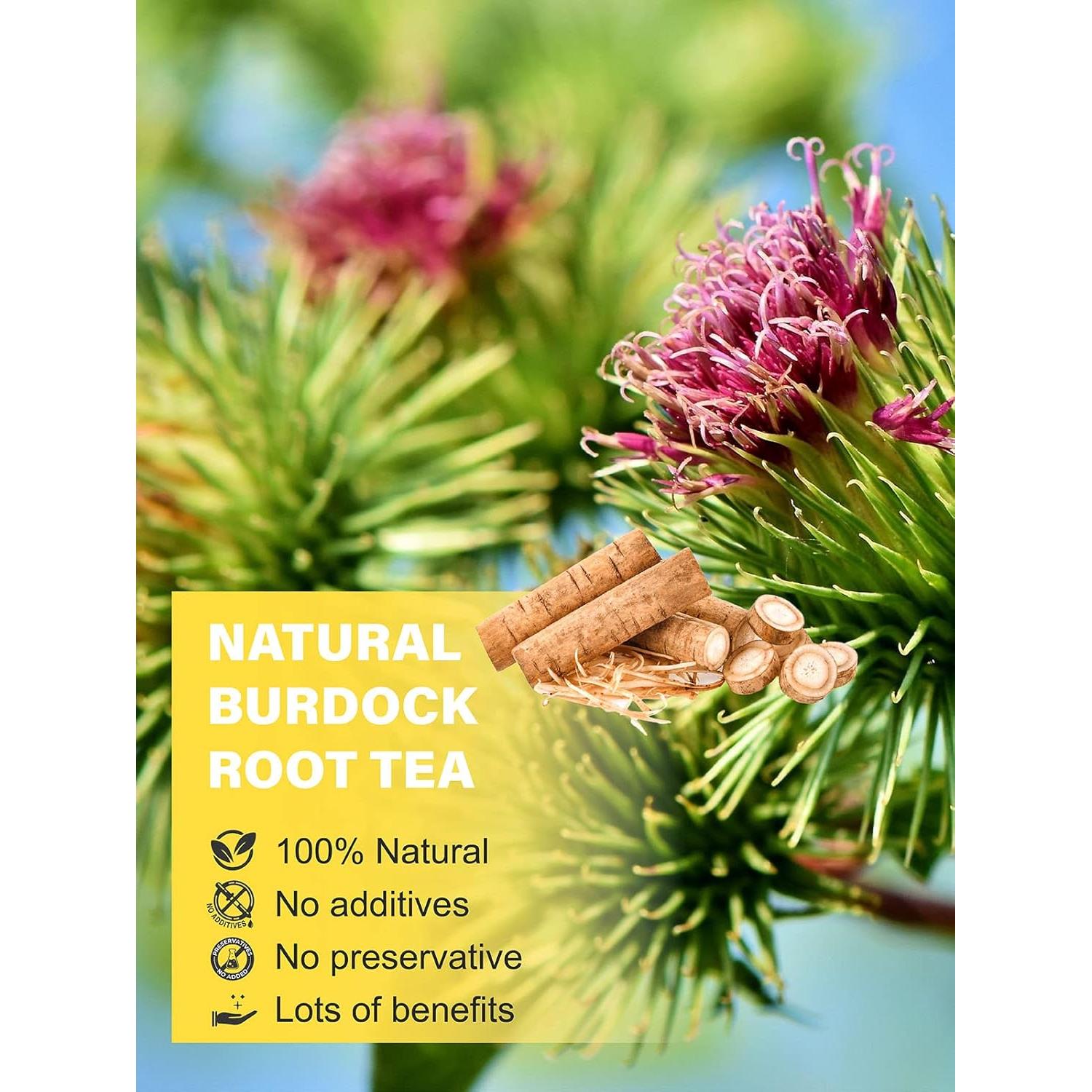 Té de Raíz de Bardana TeeLux 198g Natural Sin Cafeína