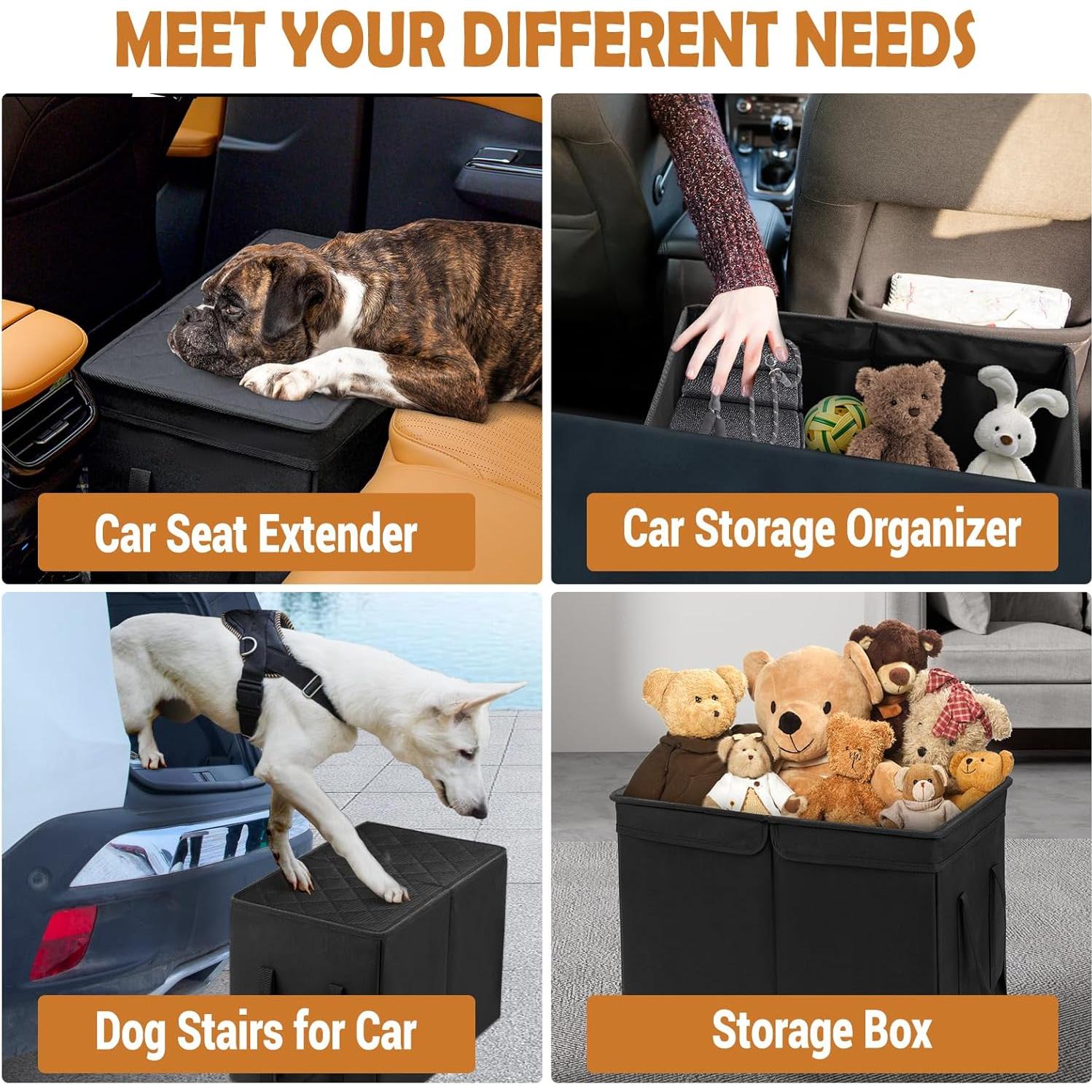 Extensor de Asiento para Perros UNICITII 51x29x36 cm hasta 54 kg