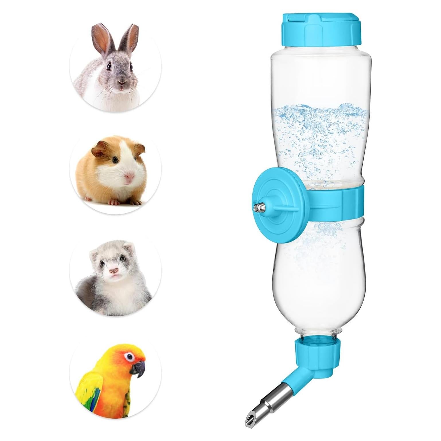 Dispensador de Agua VANNON 500ml para Loros y Roedores