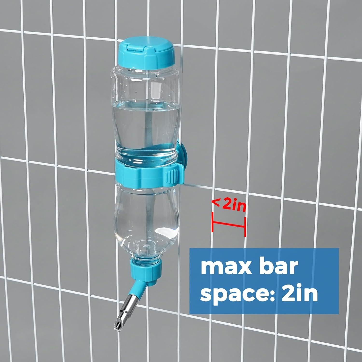 Dispensador de Agua VANNON 500ml para Loros y Roedores