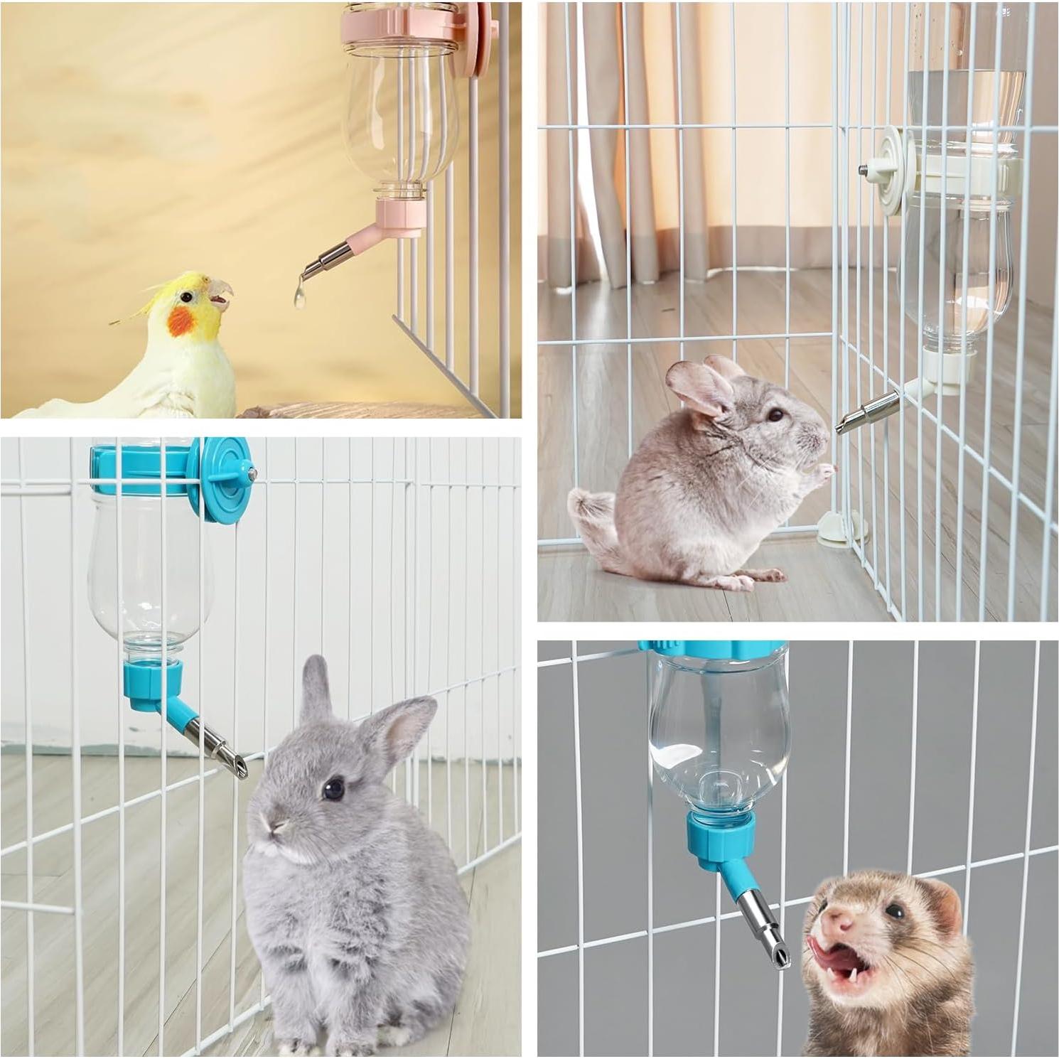 Dispensador de Agua VANNON 500ml para Loros y Roedores