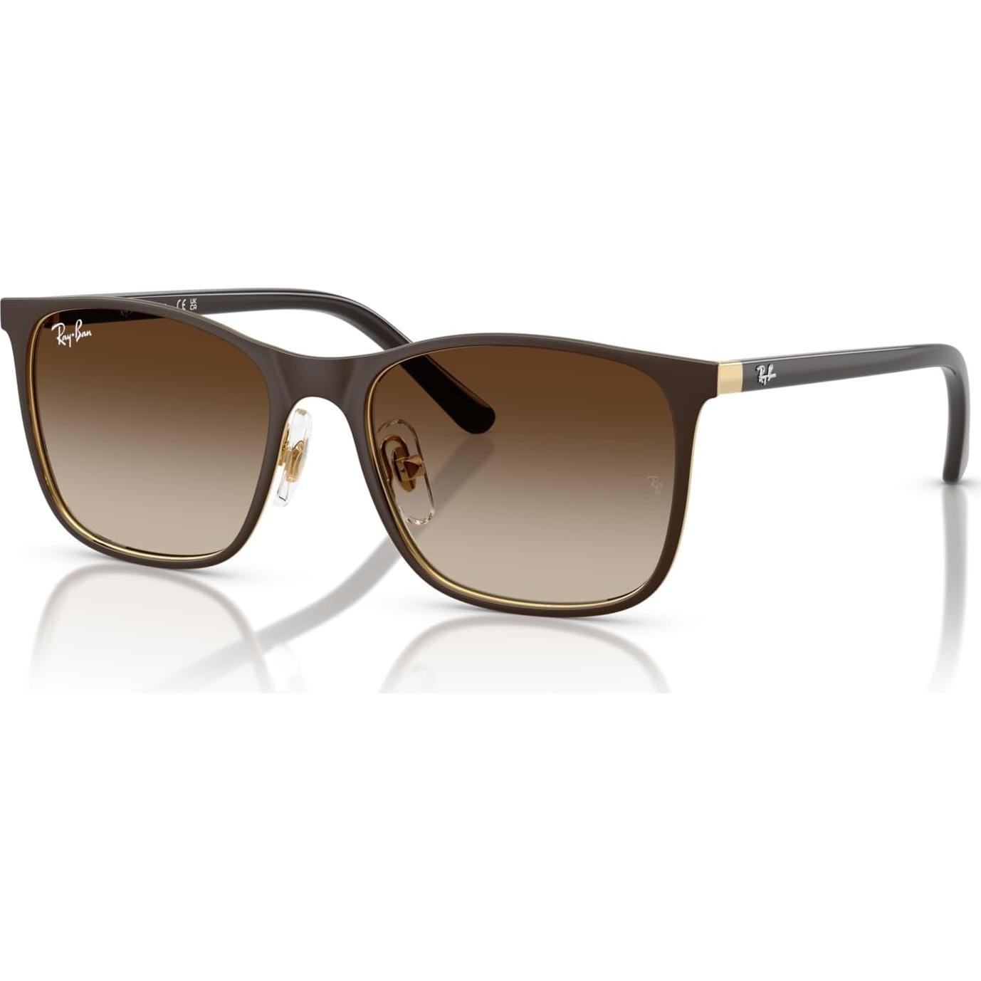 Gafas de Sol Ray-Ban RJ9551S Marrón Mate 48 mm UV 100%