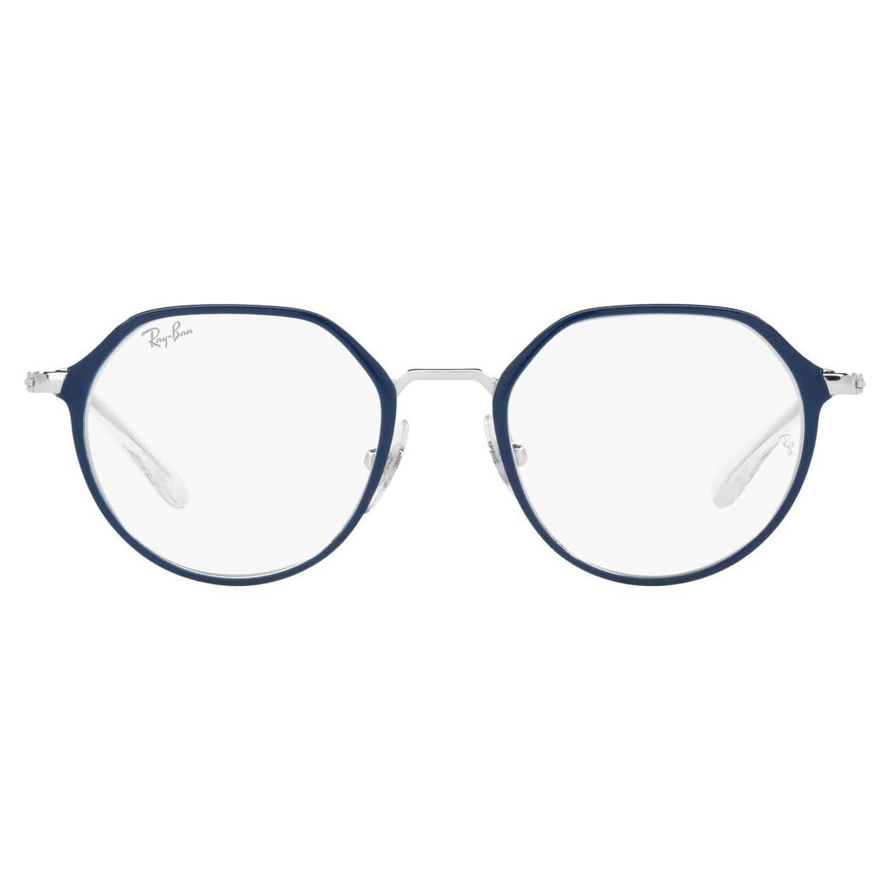 Montura de gafas Ray-Ban Kids RY1058 Jack Redonda Azul Plata