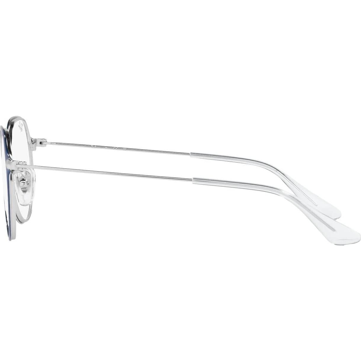 Montura de gafas Ray-Ban Kids RY1058 Jack Redonda Azul Plata