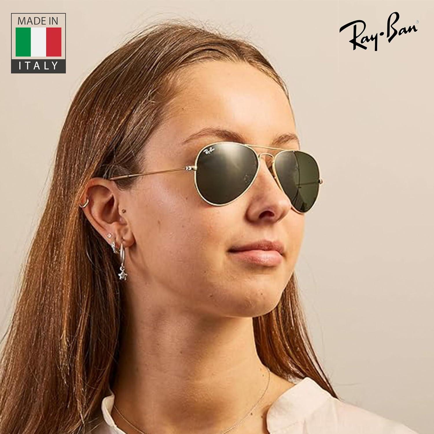 Gafas de Sol Ray-Ban RB3025 Aviador 58mm Verde G-15