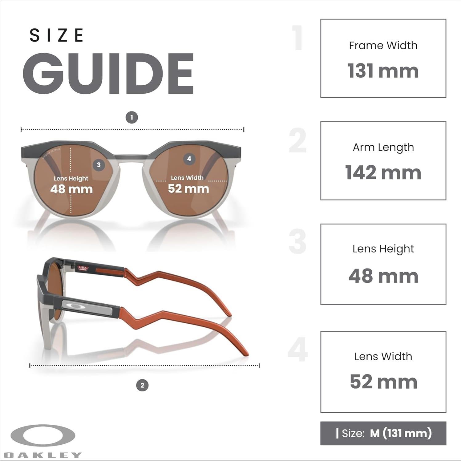 Gafas de sol redondas Oakley OO9242 HSTN 52mm para hombres + kit iWear