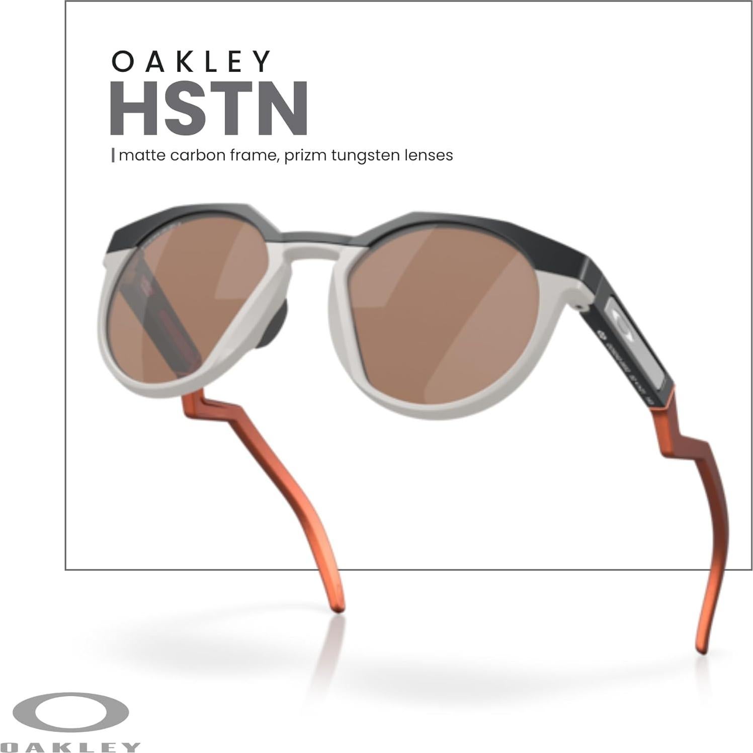 Gafas de sol redondas Oakley OO9242 HSTN 52mm para hombres + kit iWear
