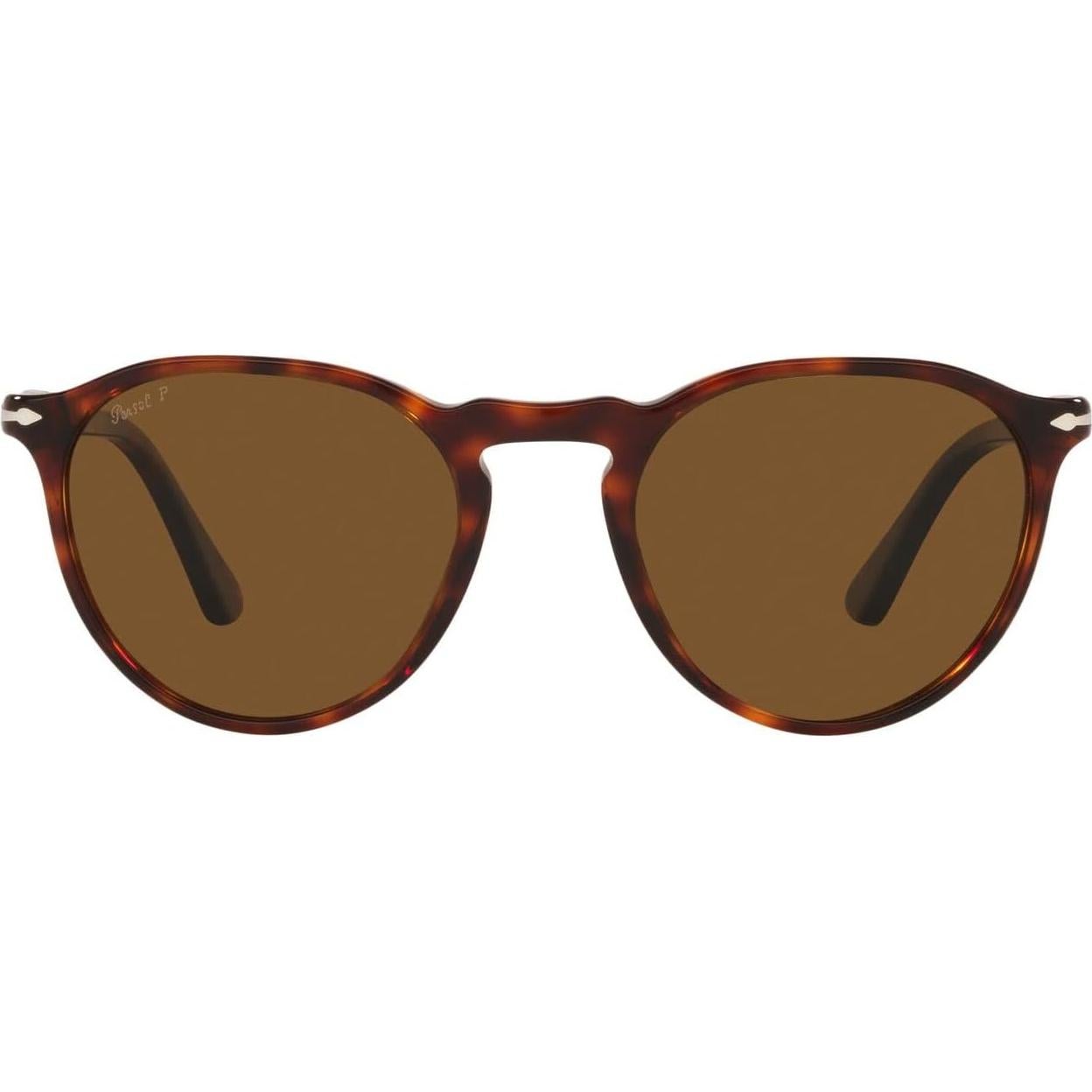 Gafas de Sol Redondas Persol PO3286S Havana 51mm Polarizadas