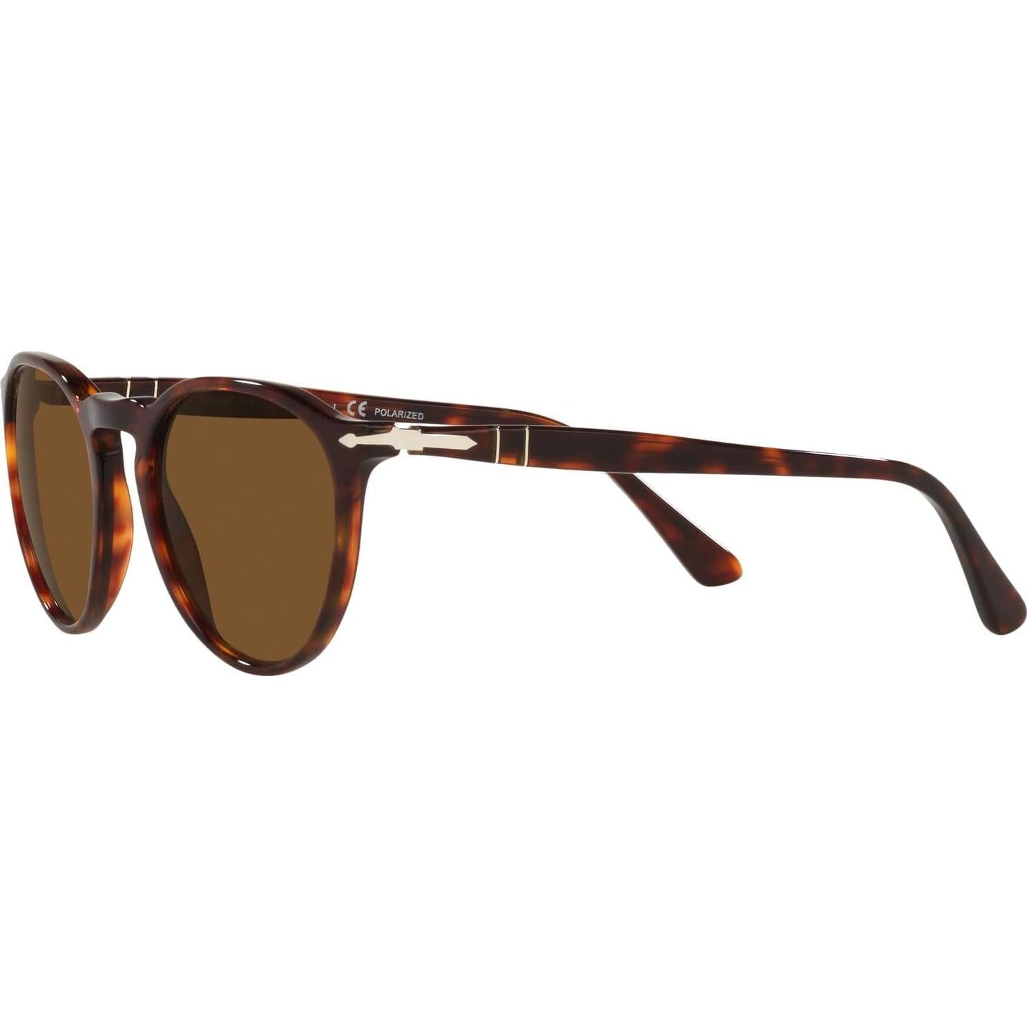 Gafas de Sol Redondas Persol PO3286S Havana 51mm Polarizadas