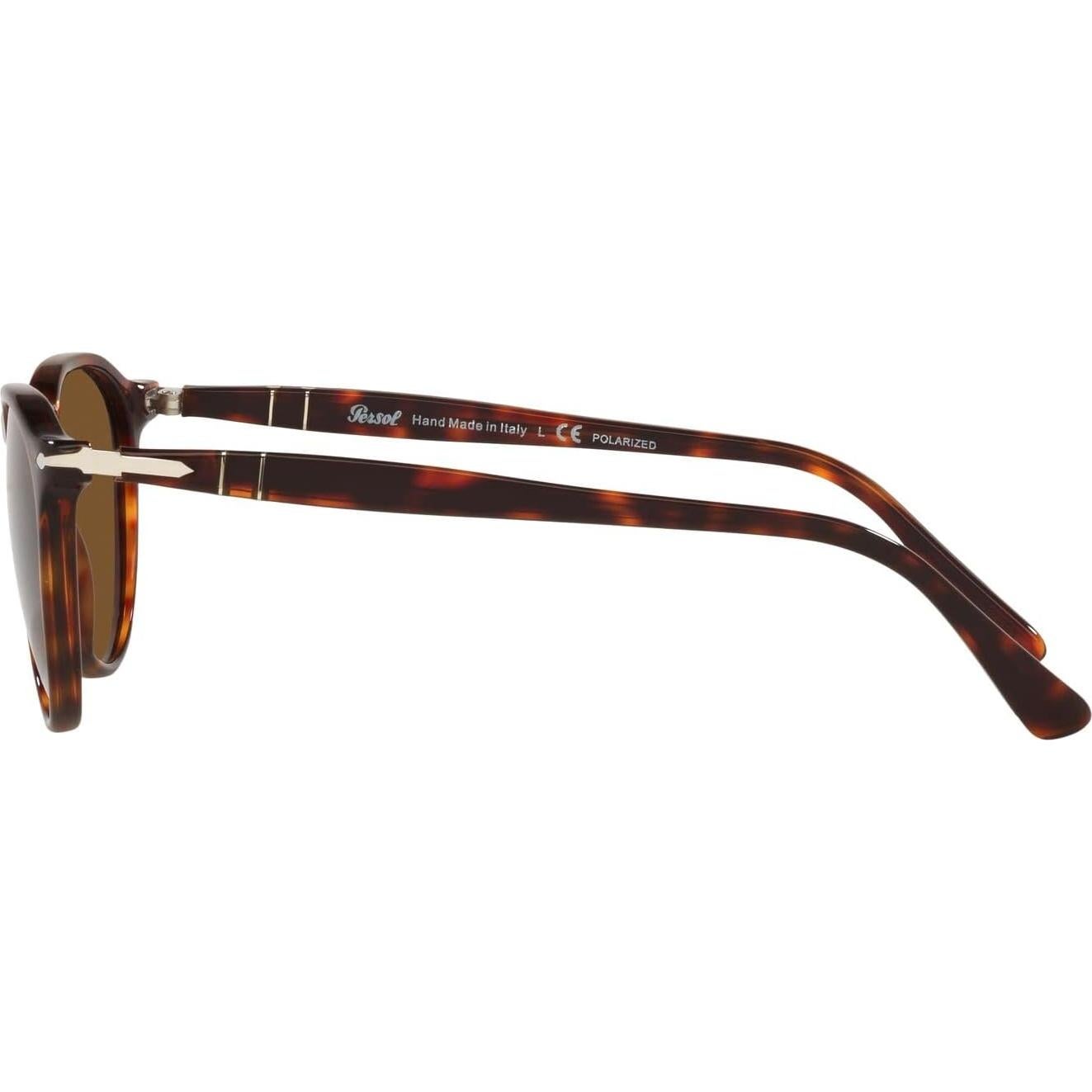 Gafas de Sol Redondas Persol PO3286S Havana 51mm Polarizadas