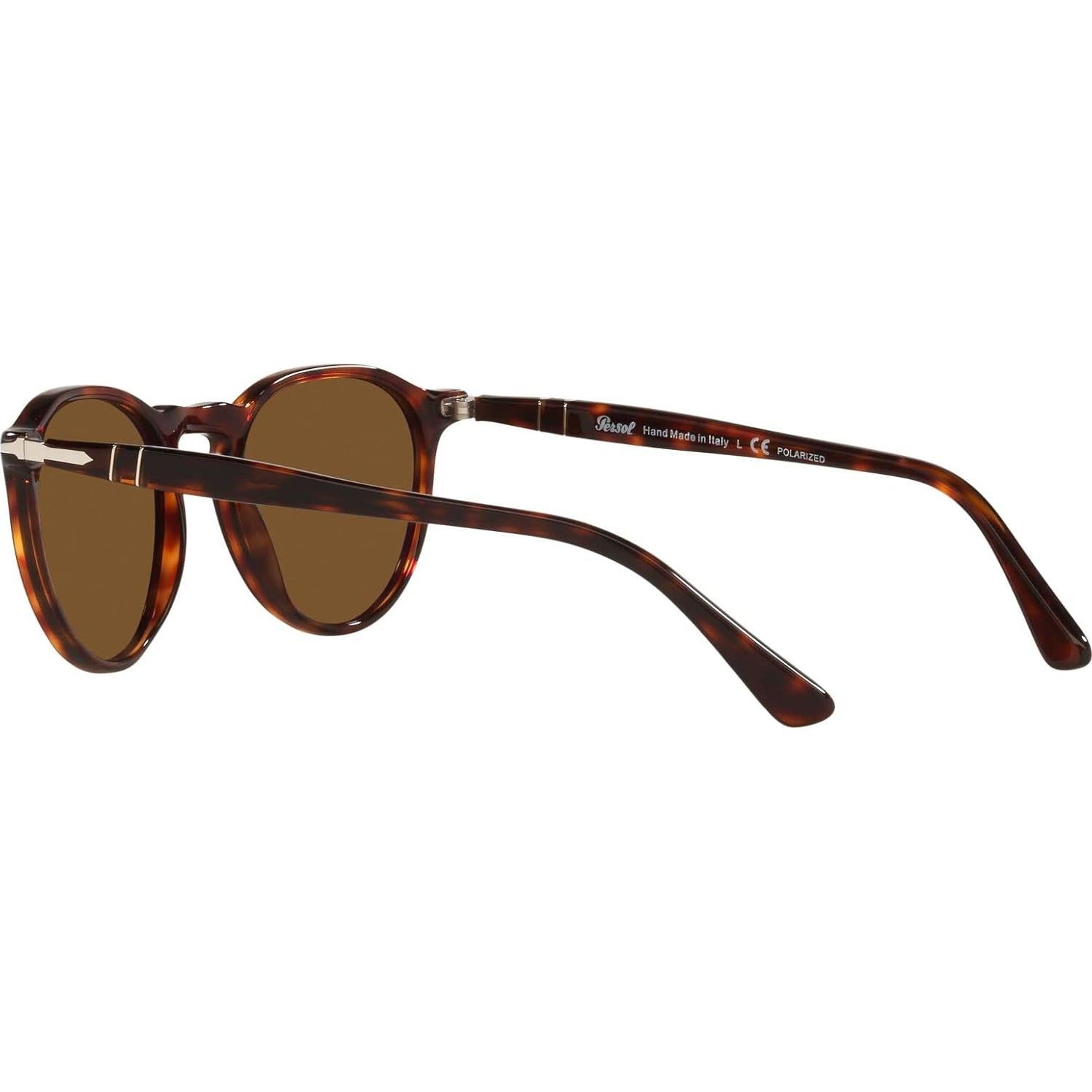 Gafas de Sol Redondas Persol PO3286S Havana 51mm Polarizadas