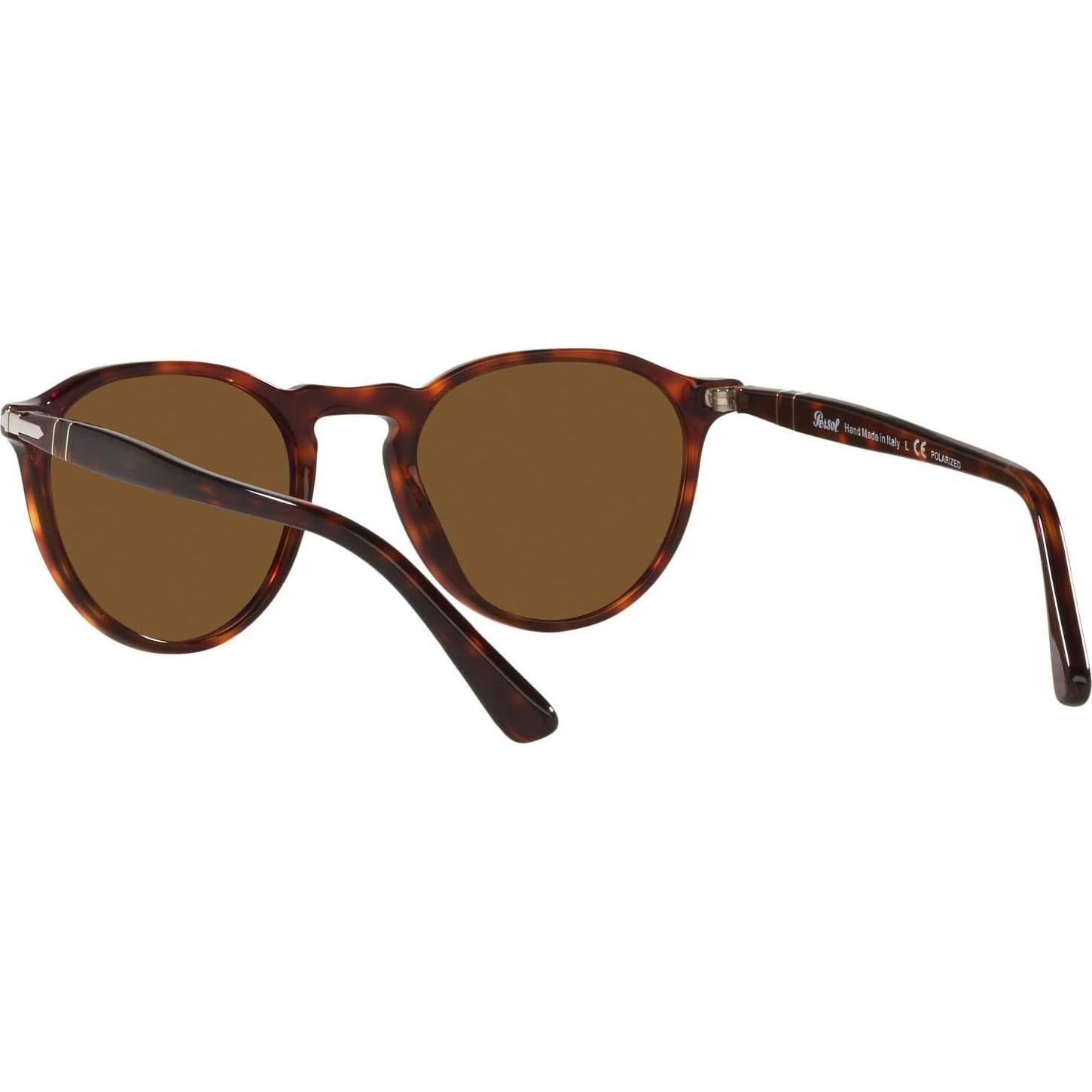 Gafas de Sol Redondas Persol PO3286S Havana 51mm Polarizadas