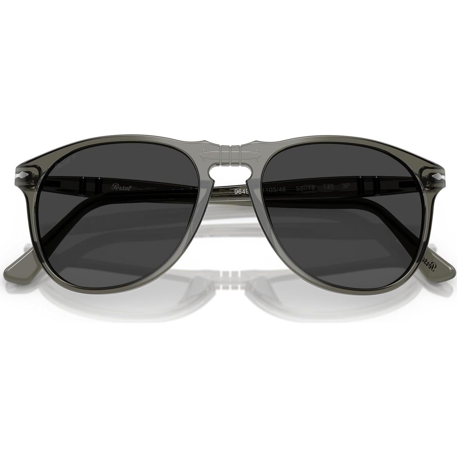 Gafas de sol aviador Persol PO9649S hombres polarizadas