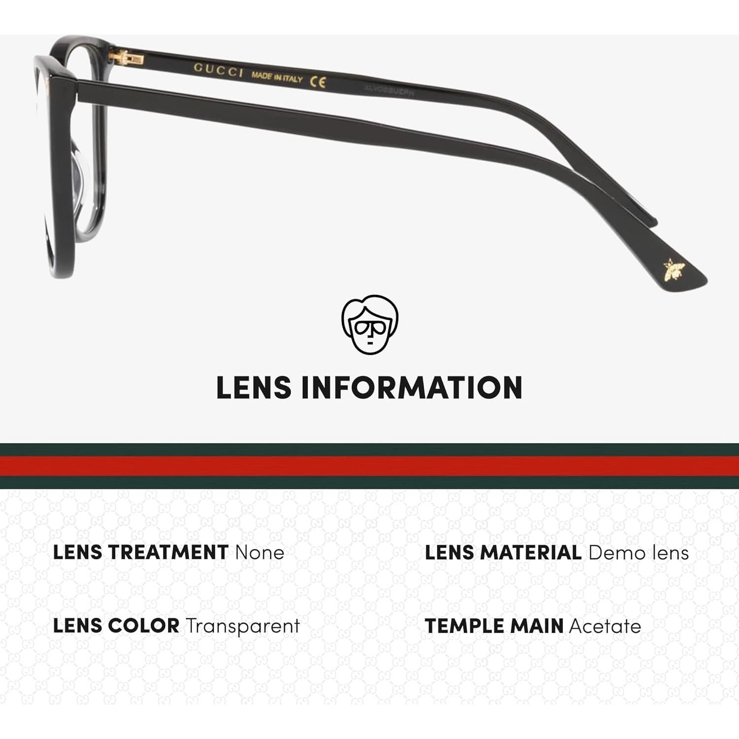 Gafas de Sol Gucci GG0026O Cuadradas 61mm - Lujo Italiano